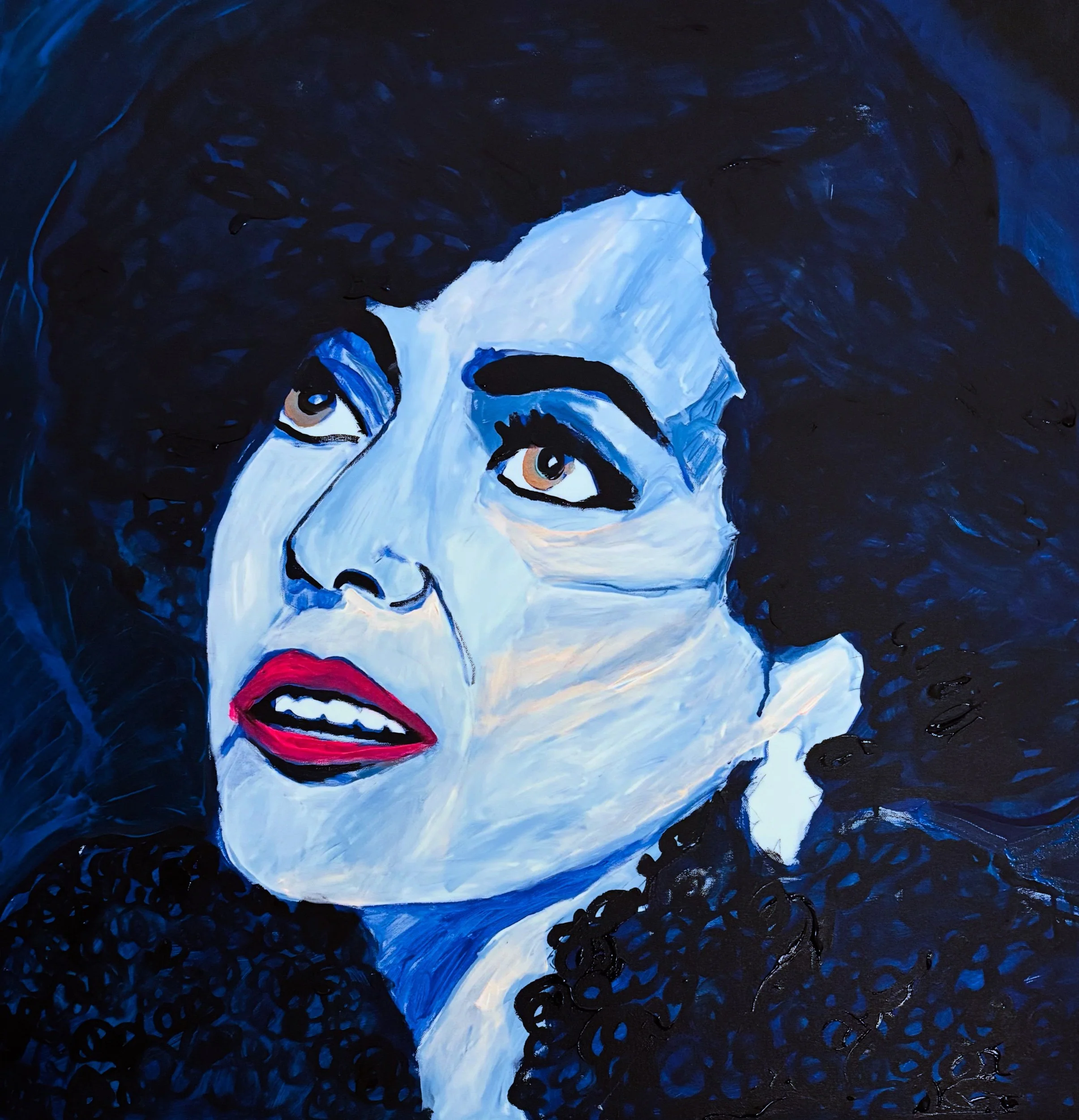 Joan Crawford/ Mildred Pierce/ 36x36in 