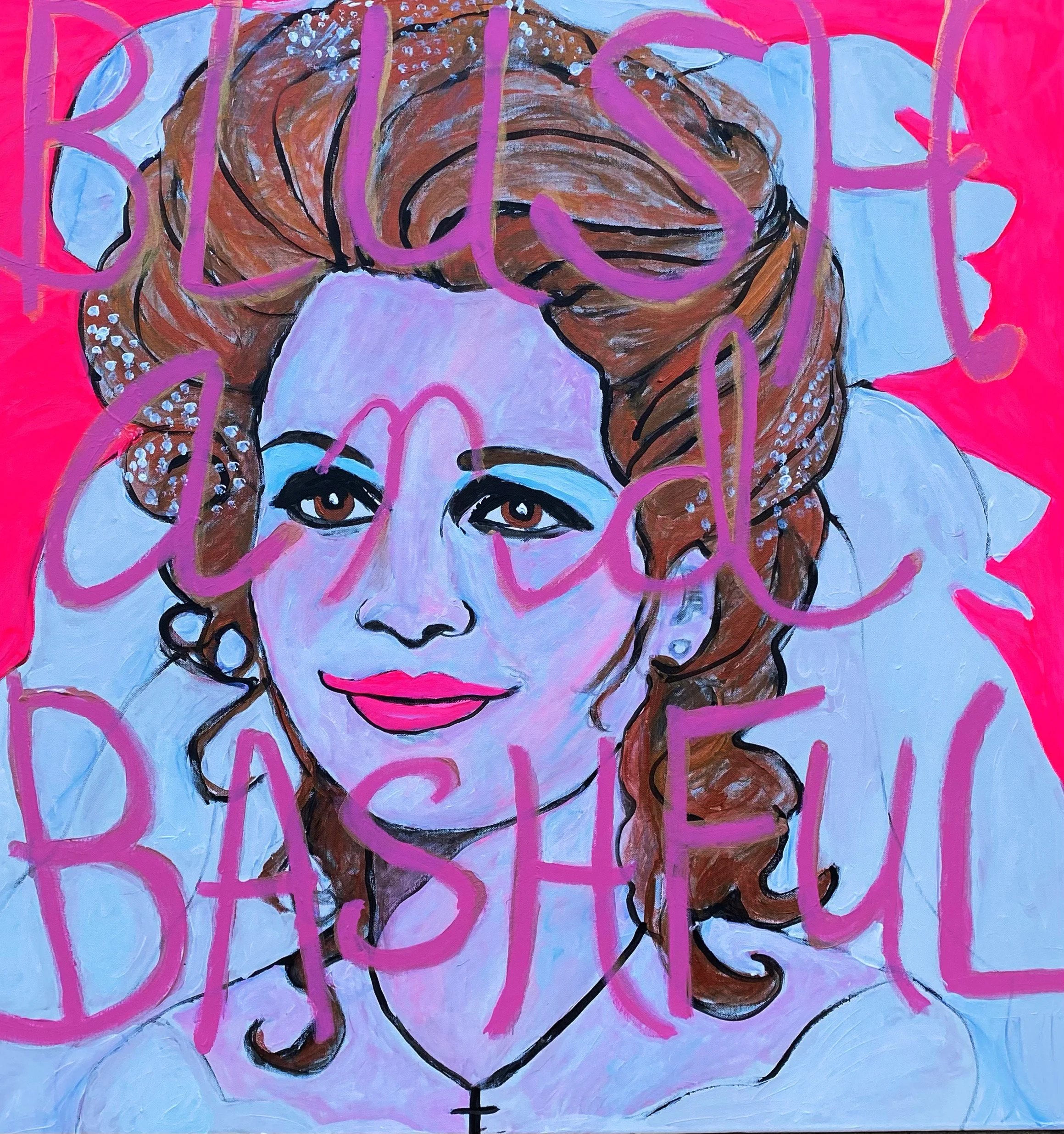 Julia Roberts / Shelby / Steel Magnolias/ 36x36in 