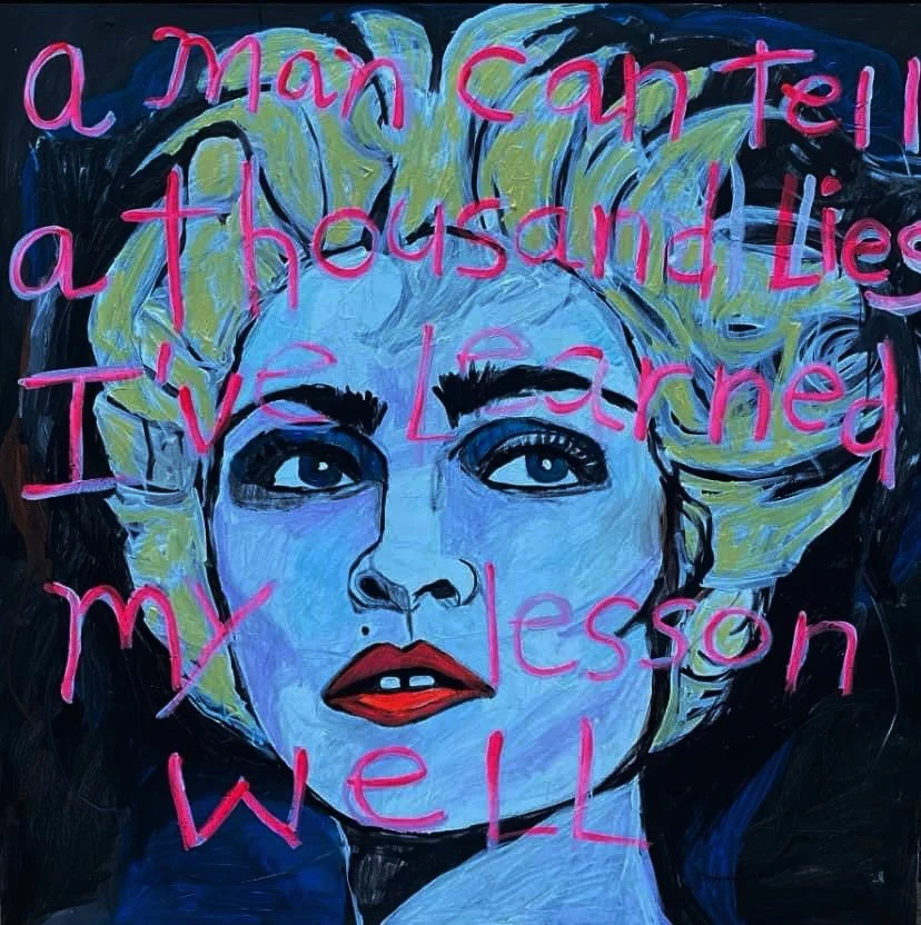 Madonna/ 36x36in / acrylic on canvas 