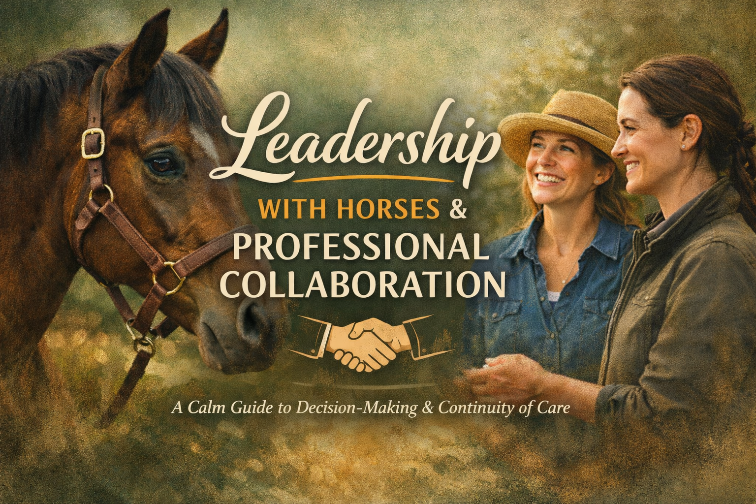 Leadership With Horses & Professional Collaboration