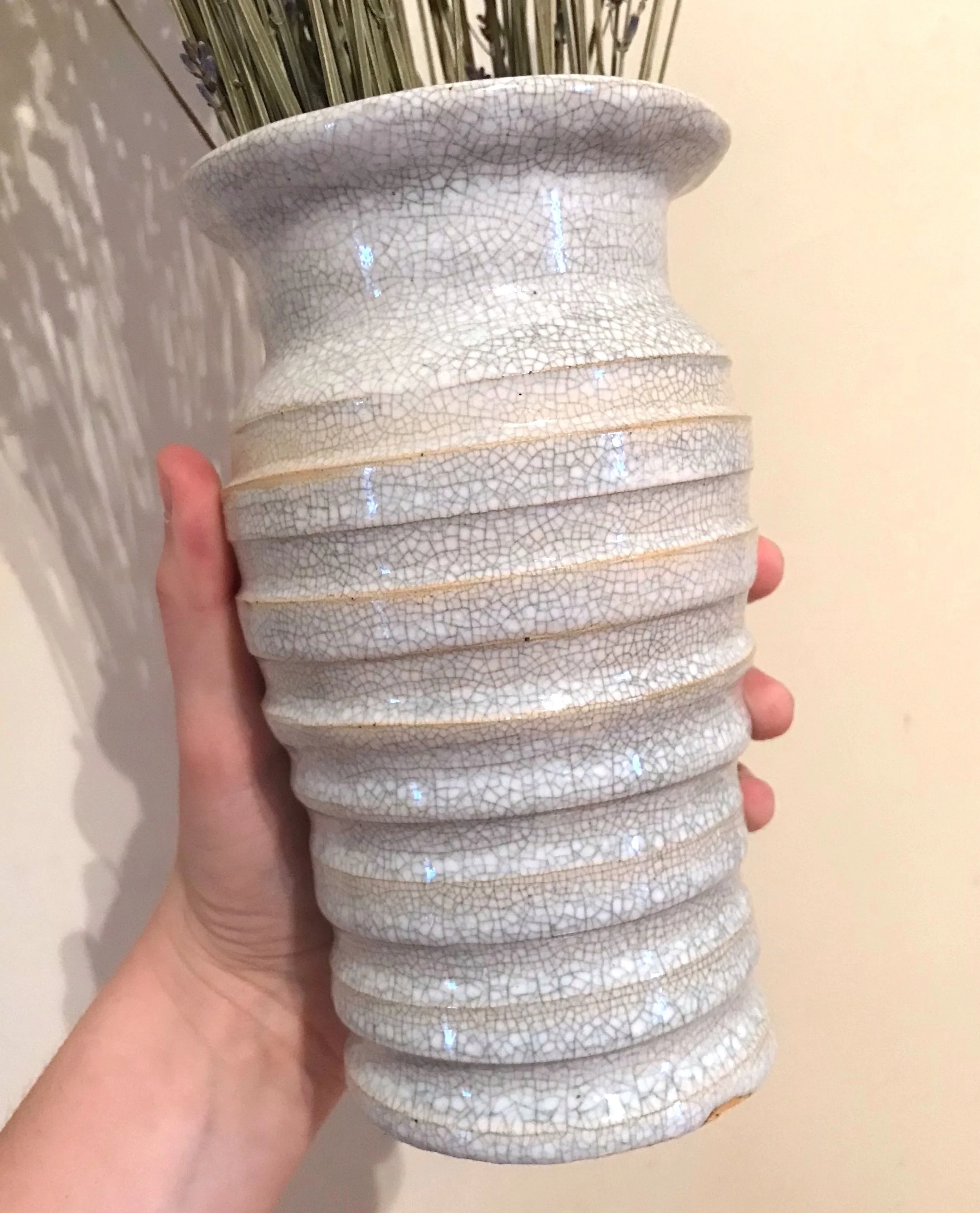  I threw this vase and am very proud of it 