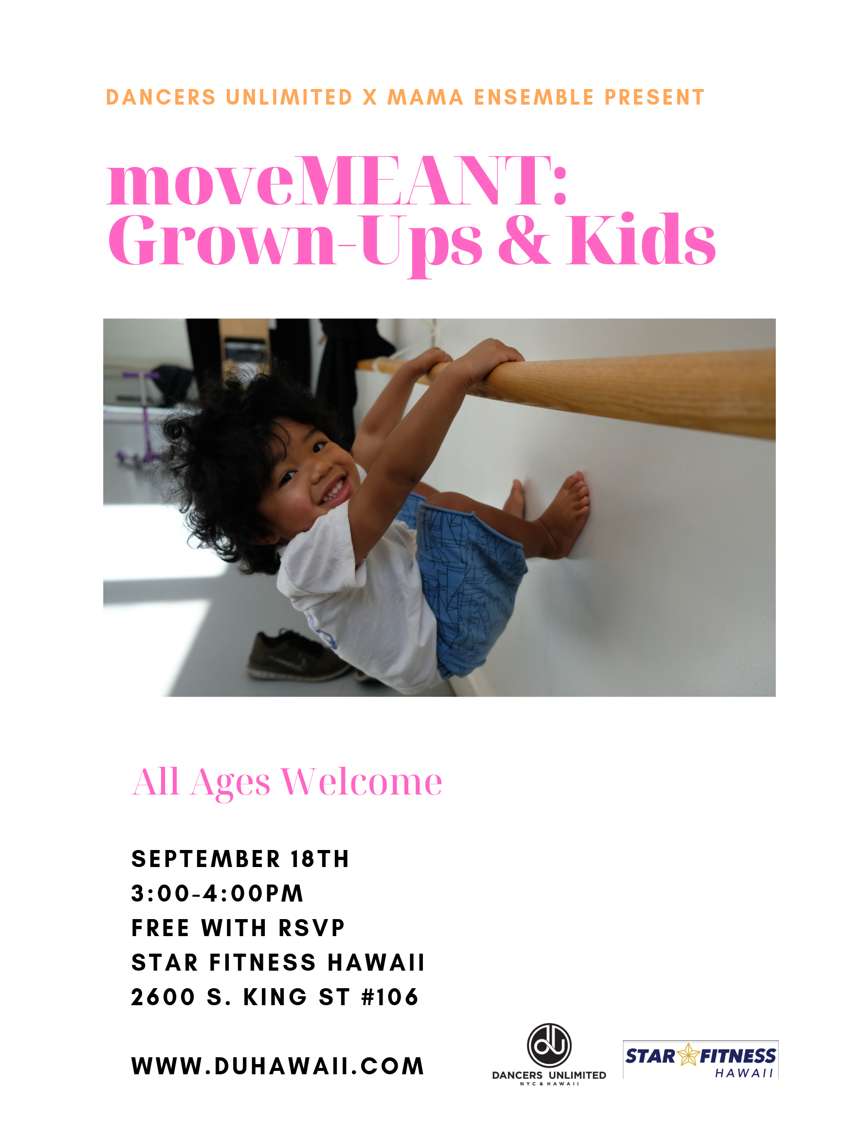 MoveMEANT: Grown-Ups &amp; Me (All Ages Welcome)