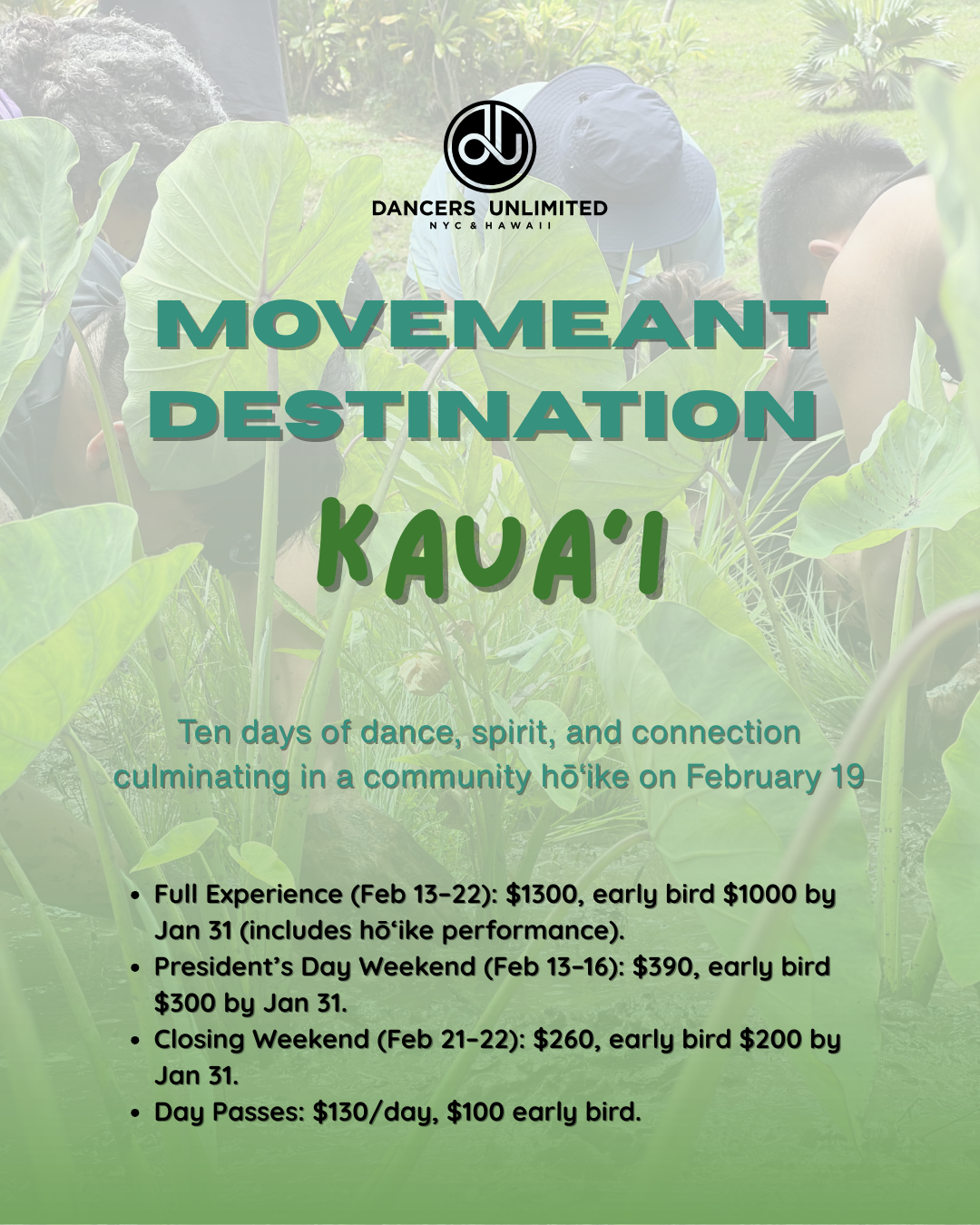 MoveMEANT Destination - Kaua'i