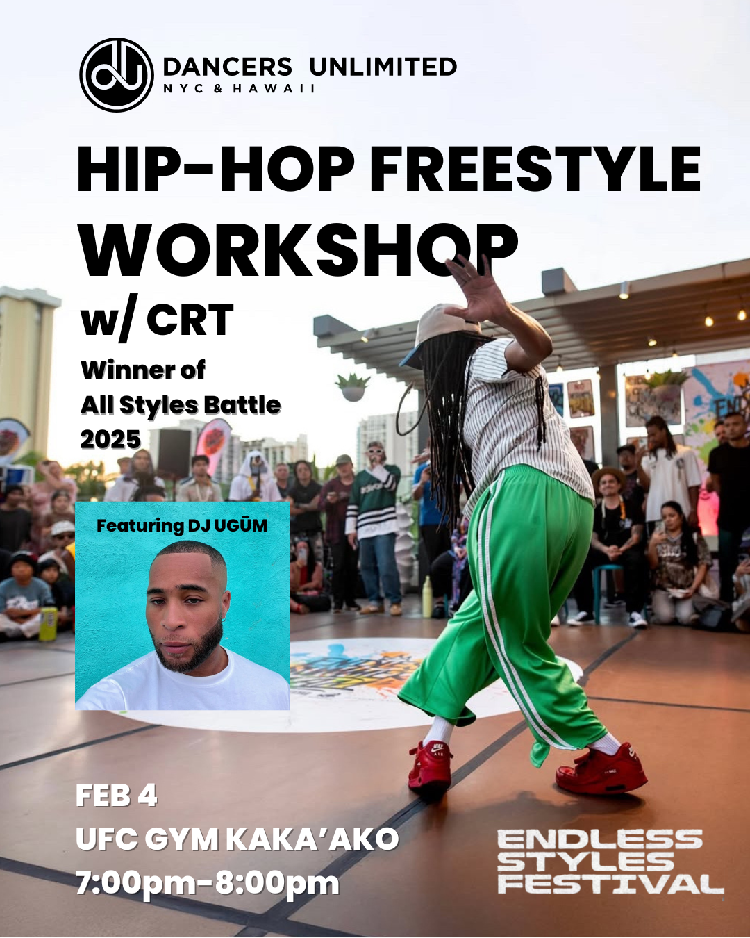 Endless Styles Festival - Hip Hop Workshop w/ CRT