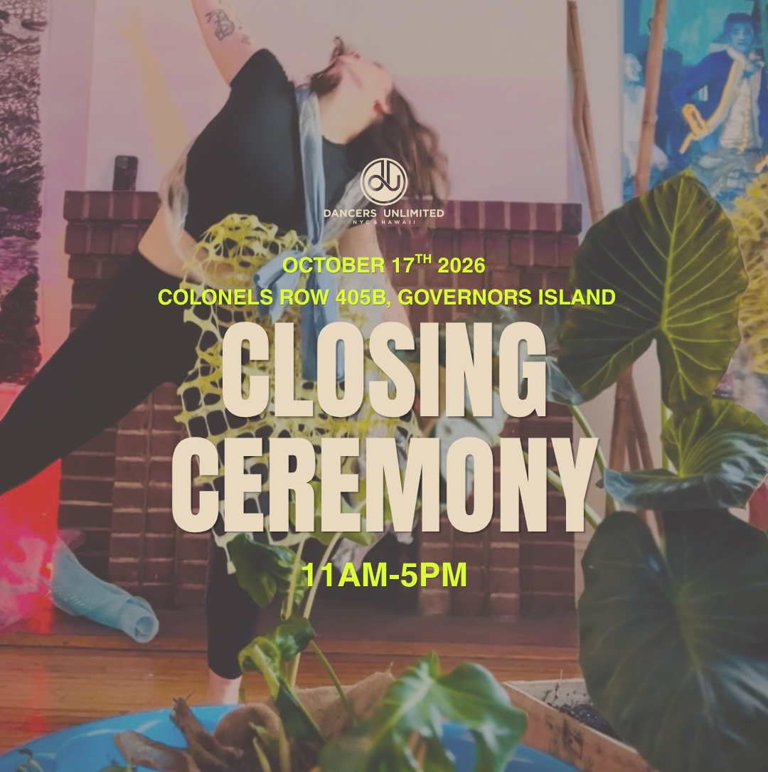 Governors Island Residency CLOSING CEREMONY