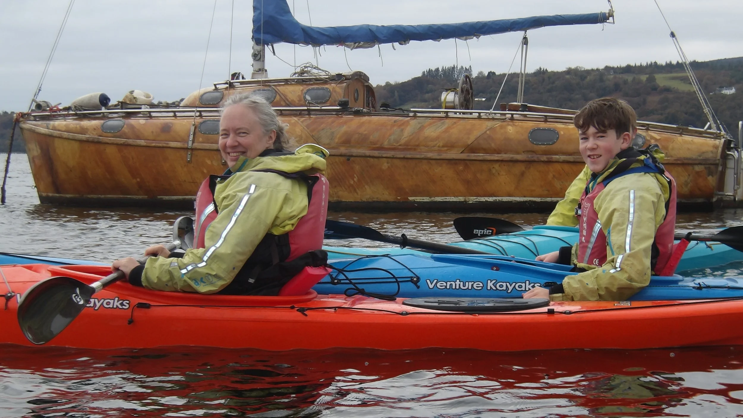 2025-10-17 close up by wooden yacht.JPG