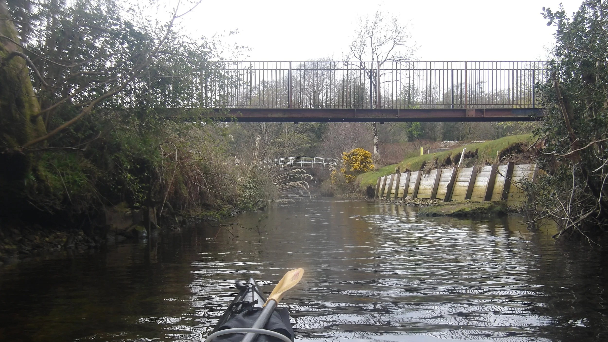 New Inland Kayaking Route on the Isle of Arran After Winter Storms
