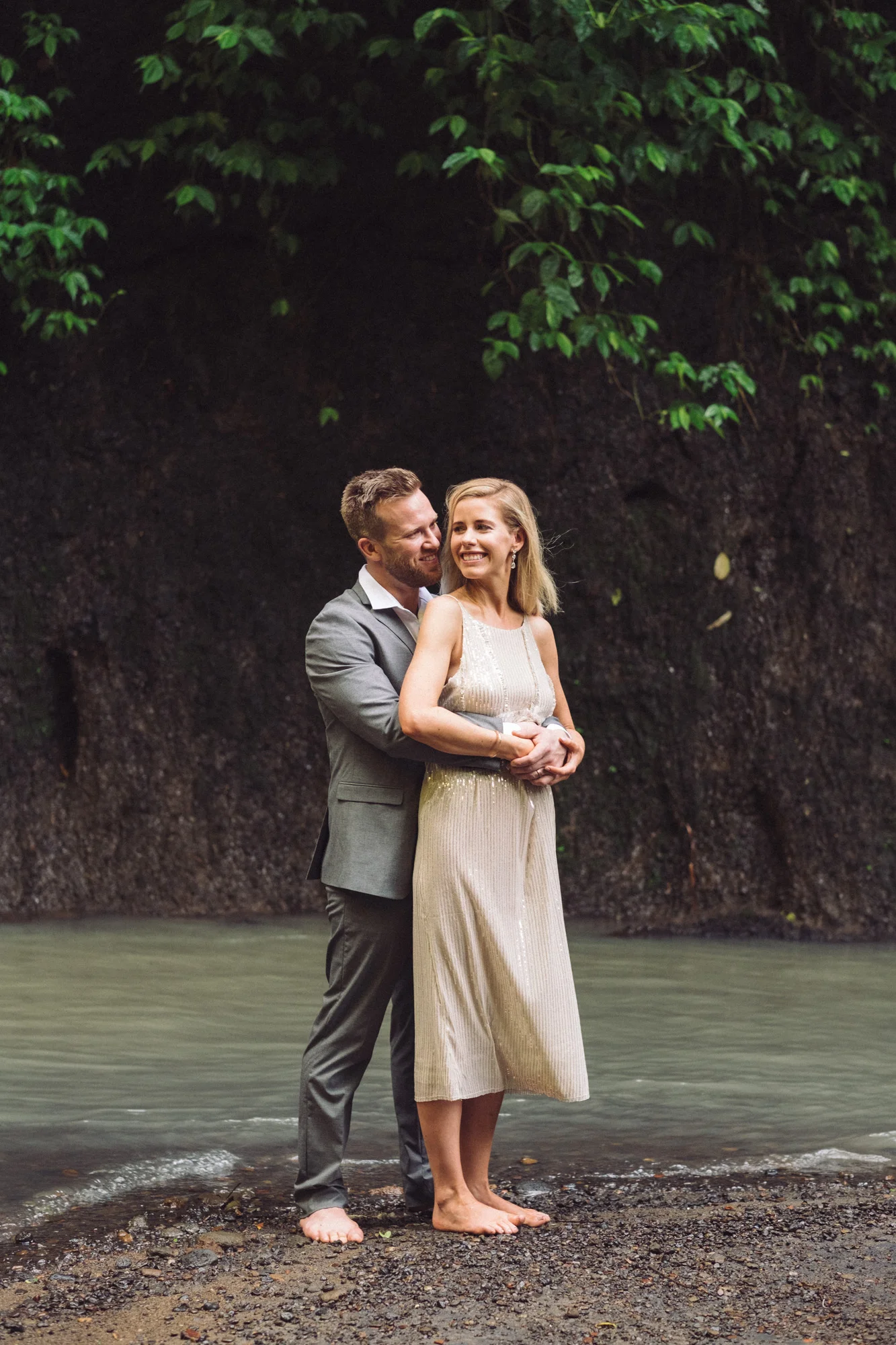 Bali Waterfall Elopement // Haley + Brendan