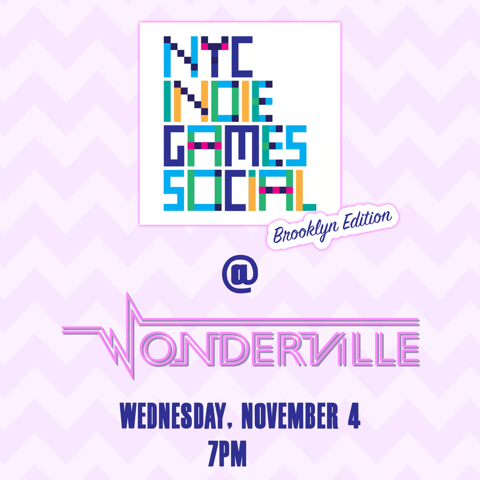 NYC Indie Games November Social Flyer
