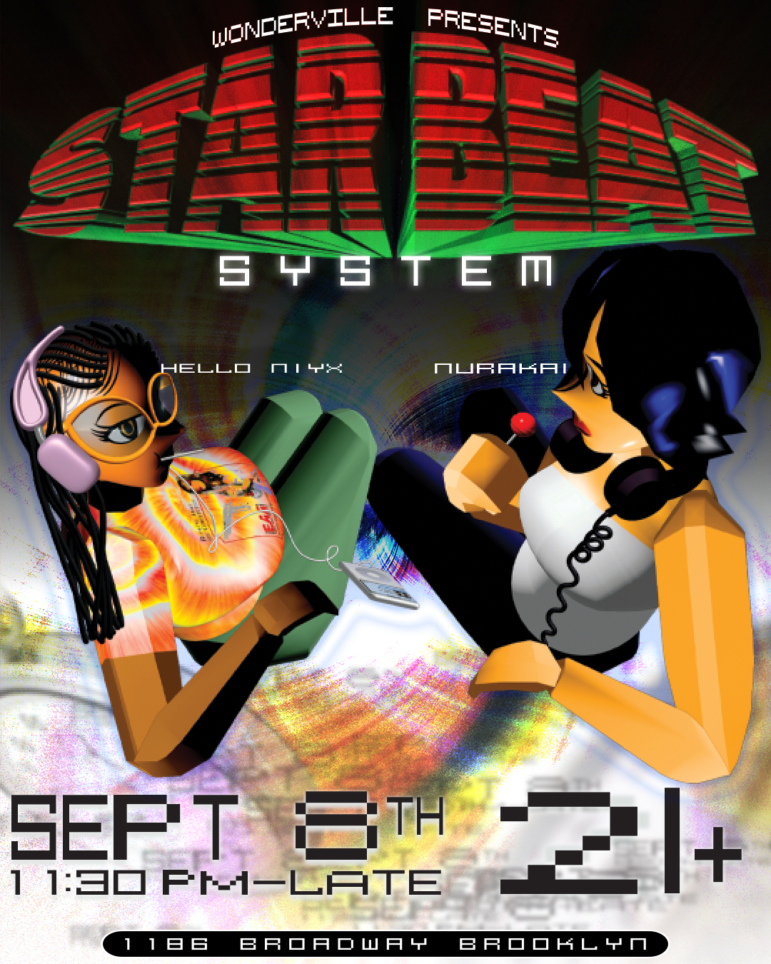 Star Beat System Flyer