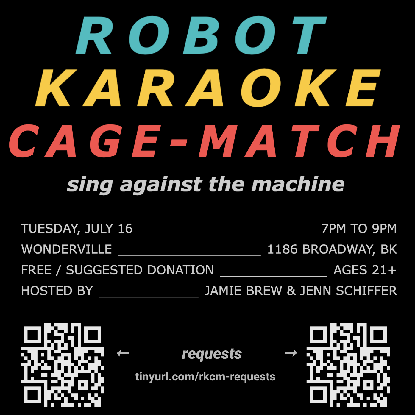 Robot Karaoke Cage-Match