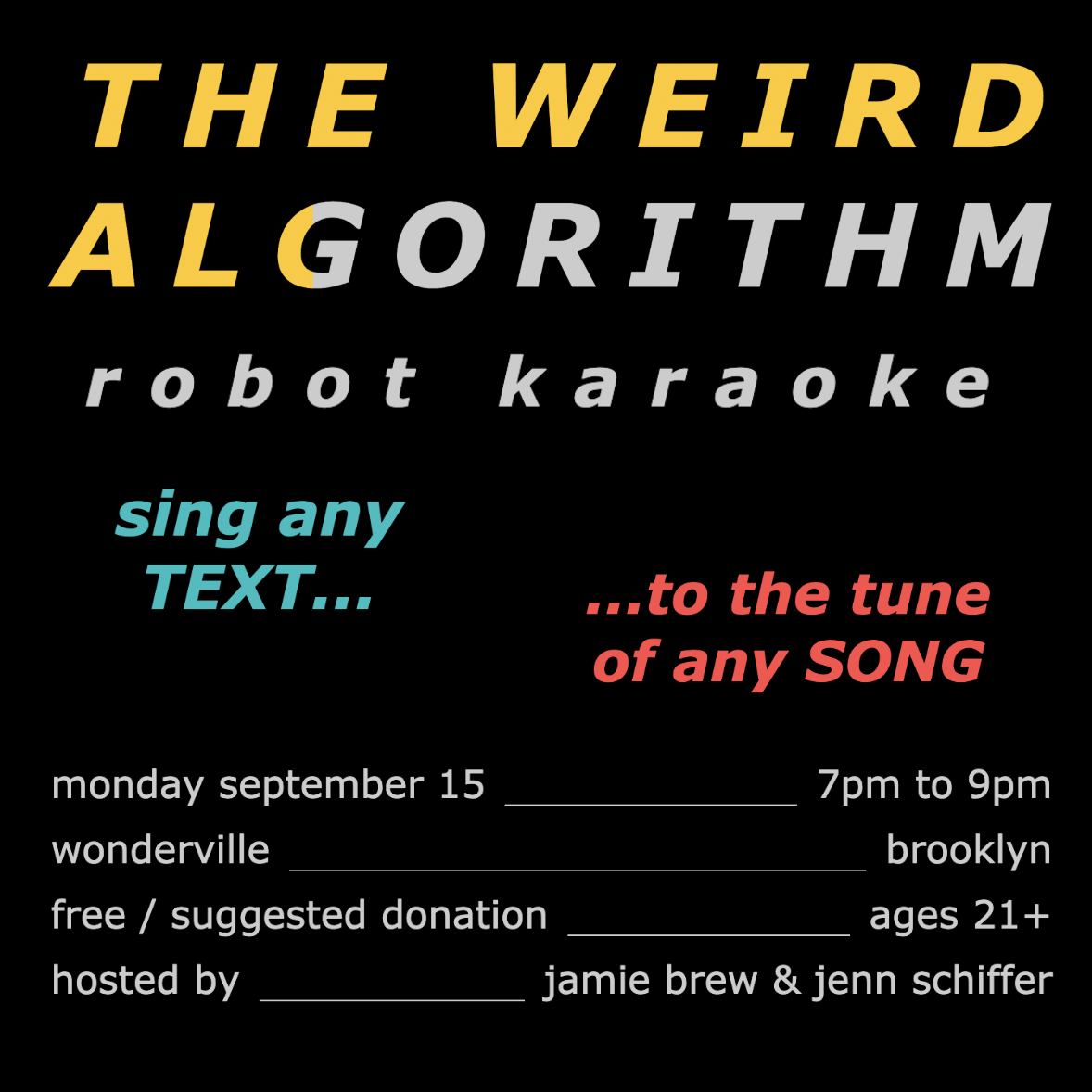 Robot Karaoke