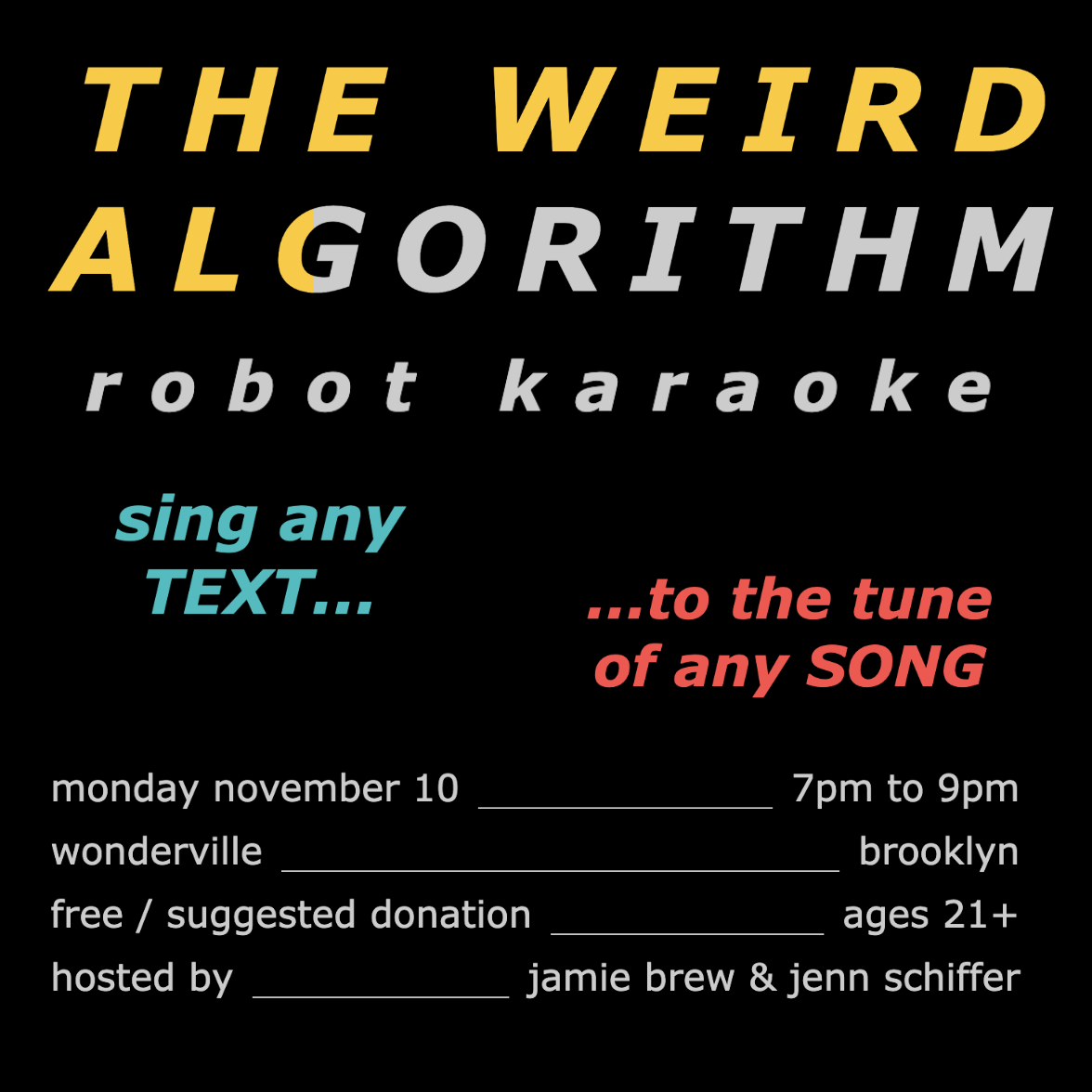Robot Karaoke