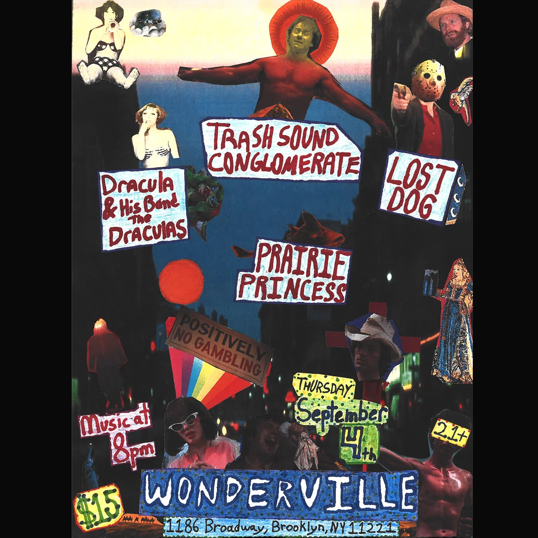 Trash Sound Conglomerate / Prairie Princess /Lost Dog / Dracula and his Band the Draculas