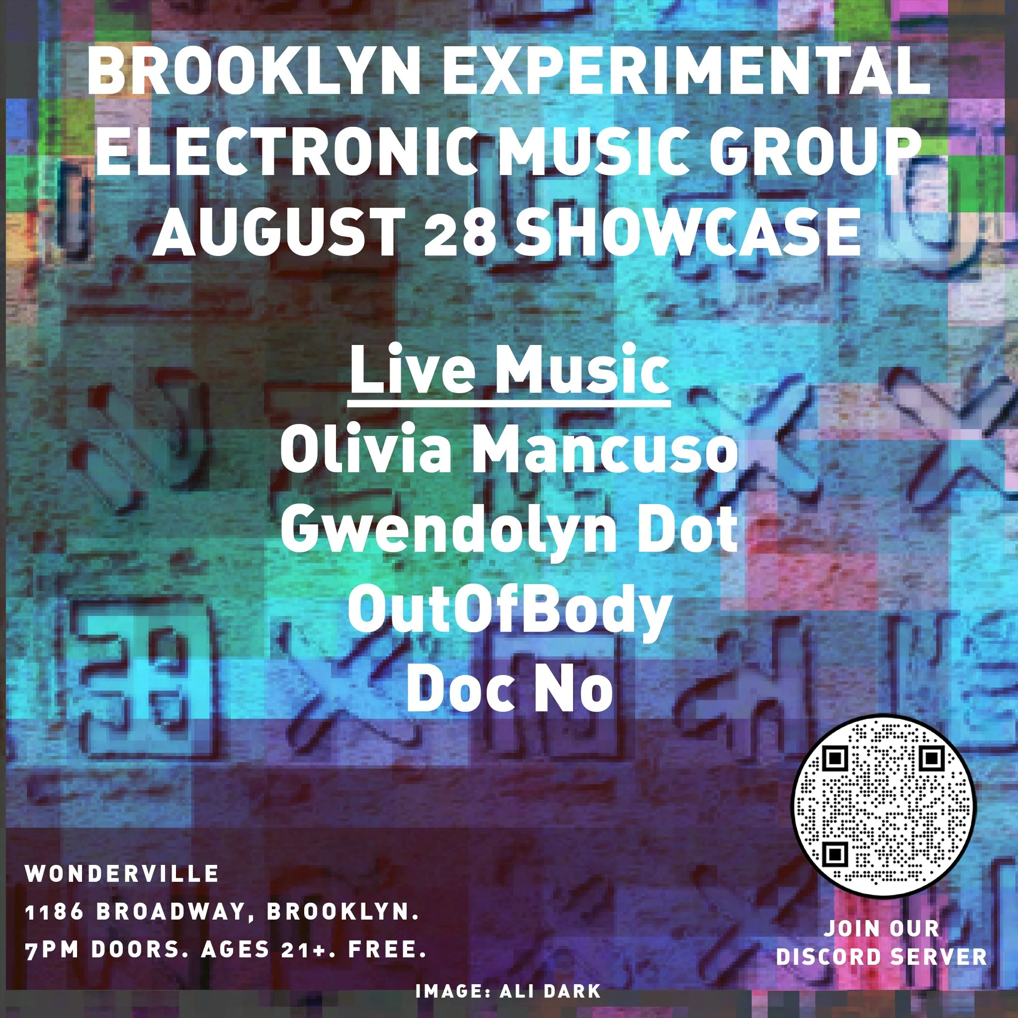 Brooklyn Experimental Electronic Music Group August Showcase