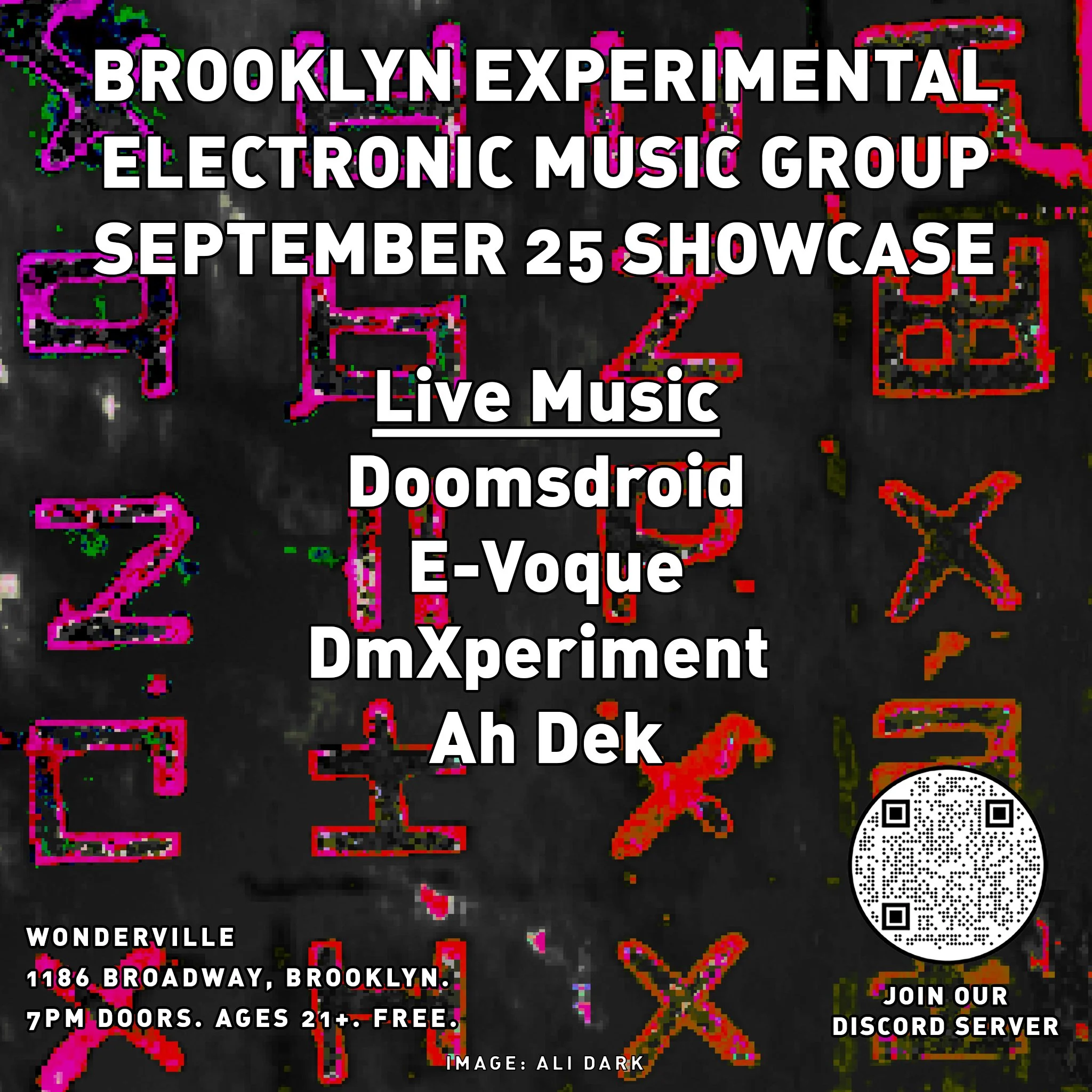 Brooklyn Experimental Electronic Music Group September Showcase