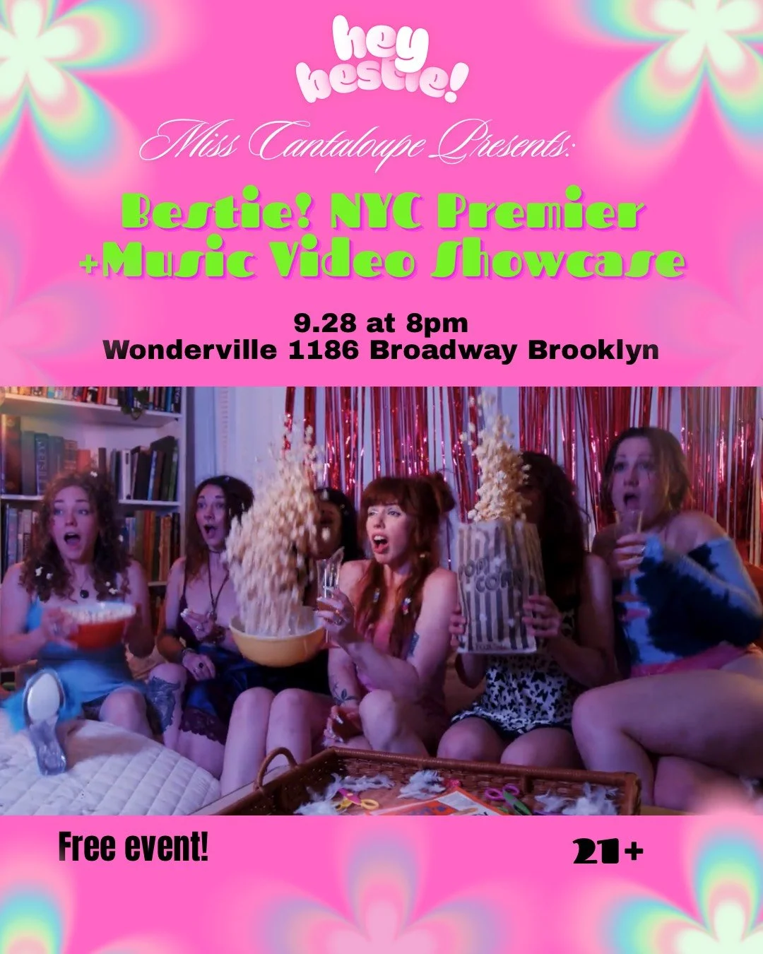 Miss Cantaloupe Presents: Bestie! Music Video Premier (NYC Edition)