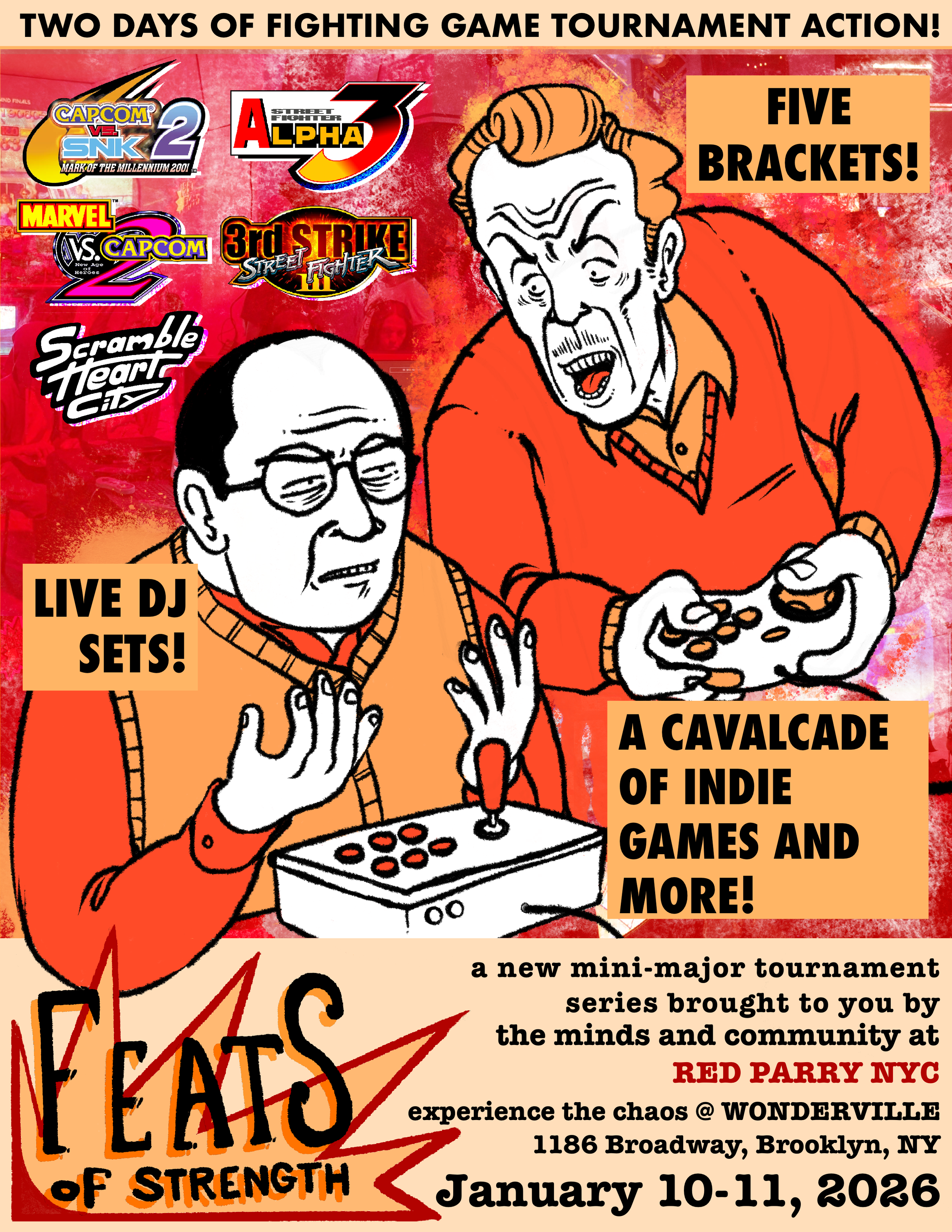 Red Parry Presents: Feats of Strength