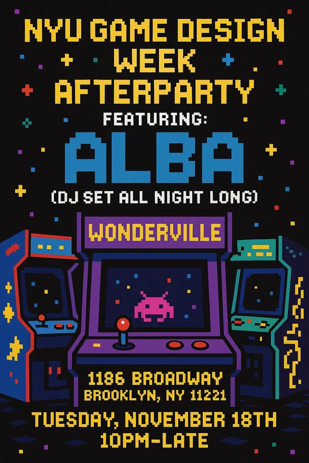 NYU Game Design Week Afterparty feat. Alba