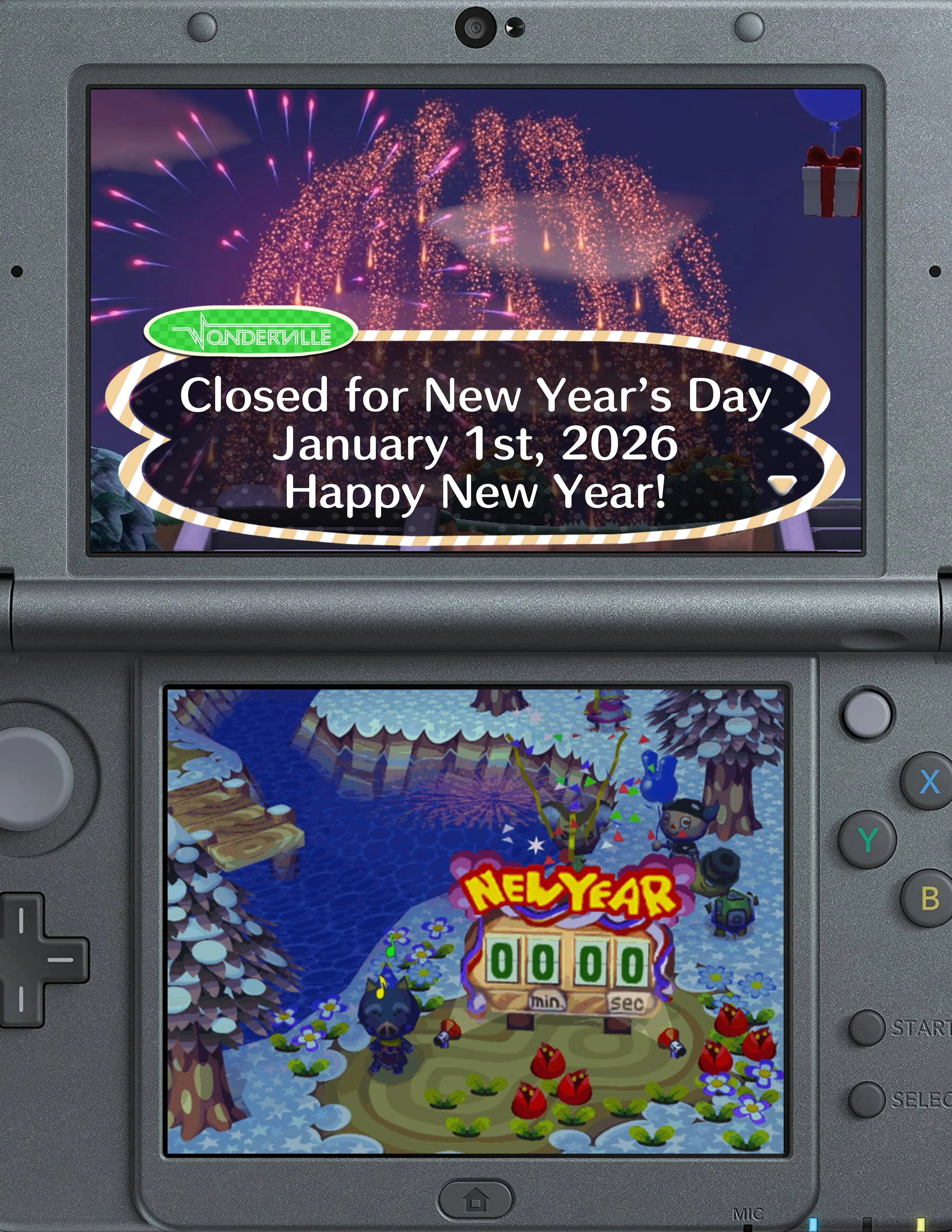 Closed for New Year's Day
