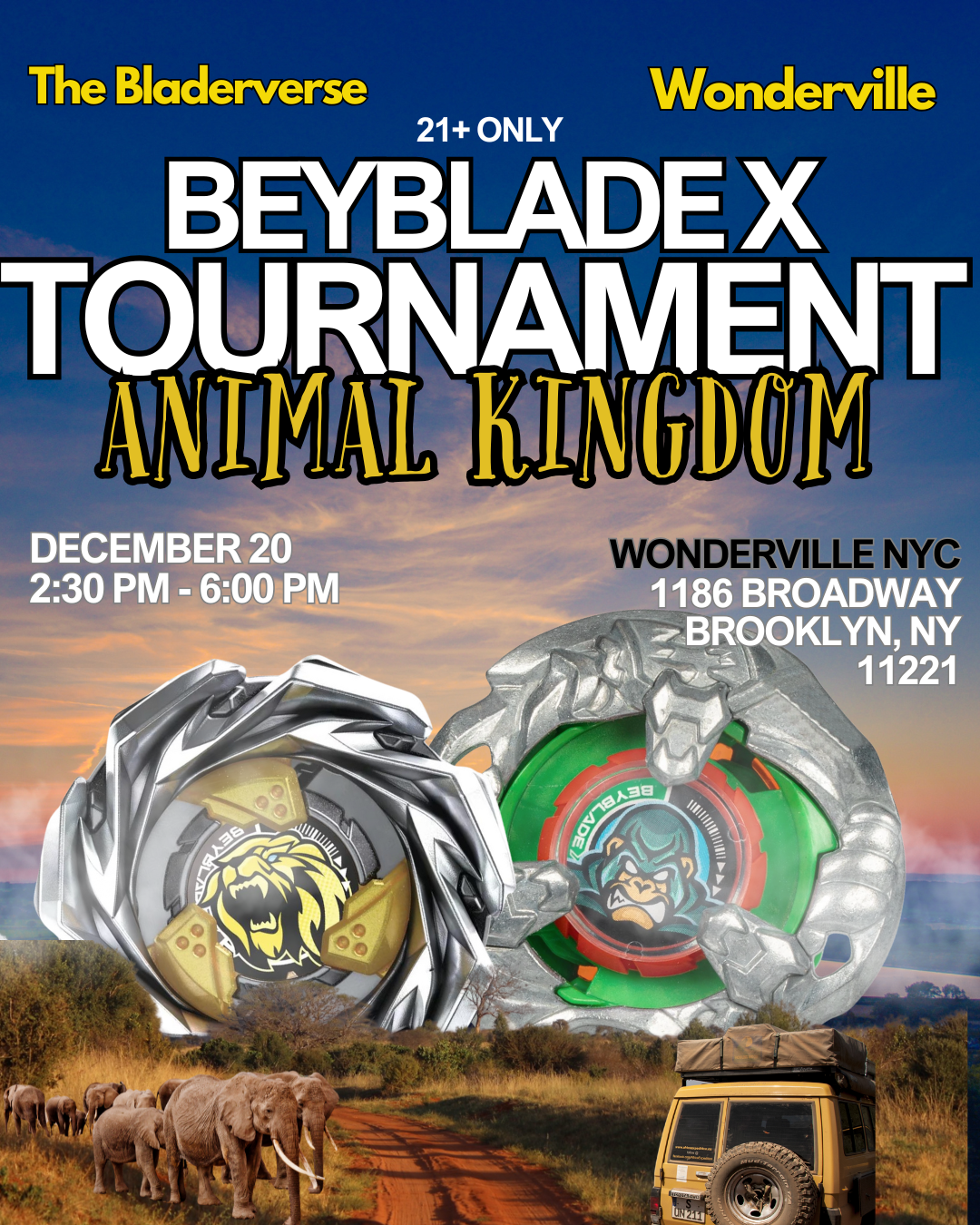 Beyblade X Tournament: Animal Kingdom