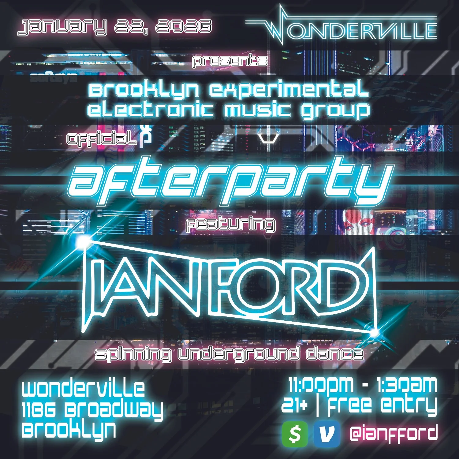 BEEM Official Afterparty with DJ Ian Ford