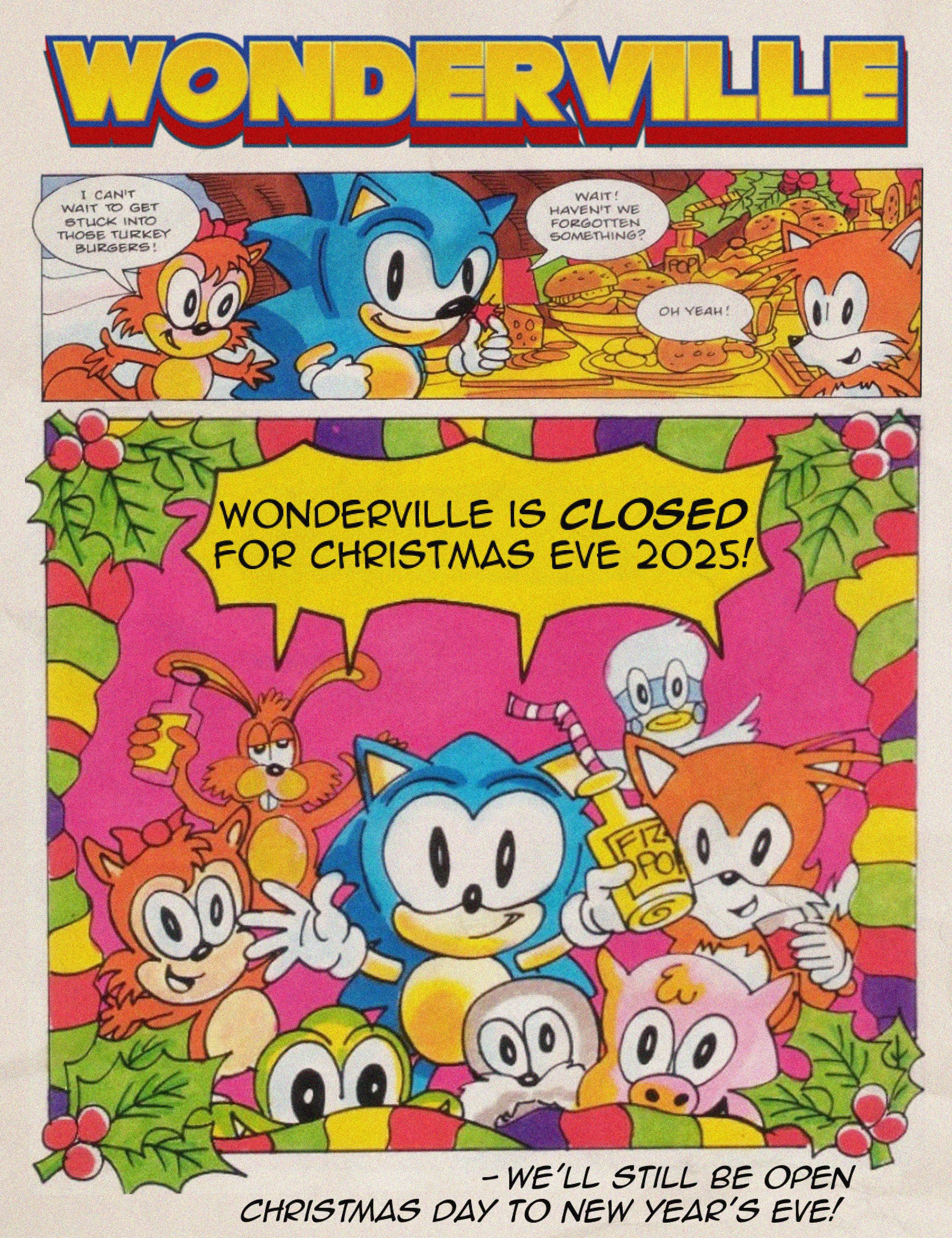Closed for Christmas Eve