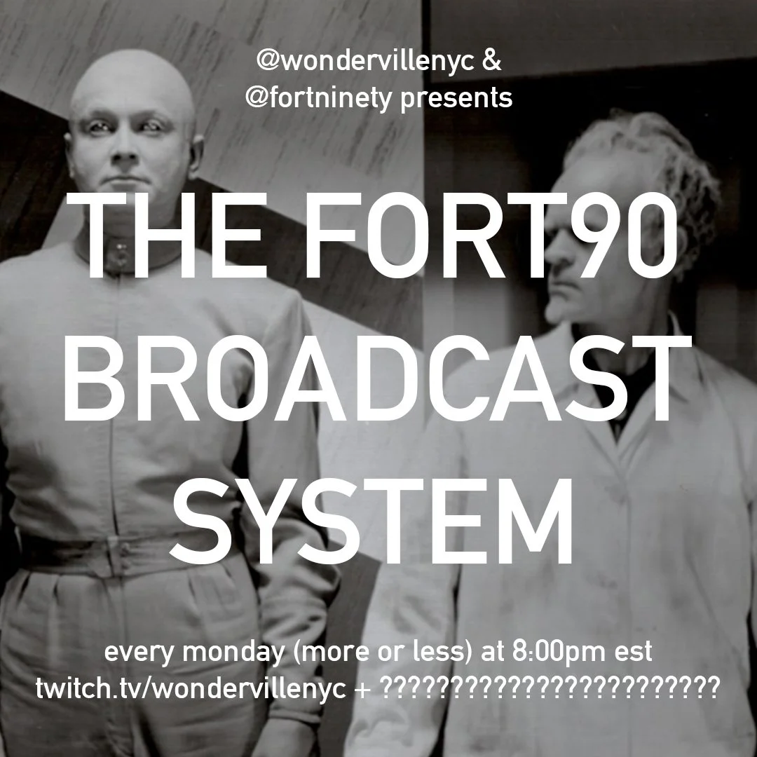 the FORT90 BROADCAST SYSTEM presents: the FORT90 FILM CLUB ("FUTURE IMPERFECT" VOLUME 2, PART 1)