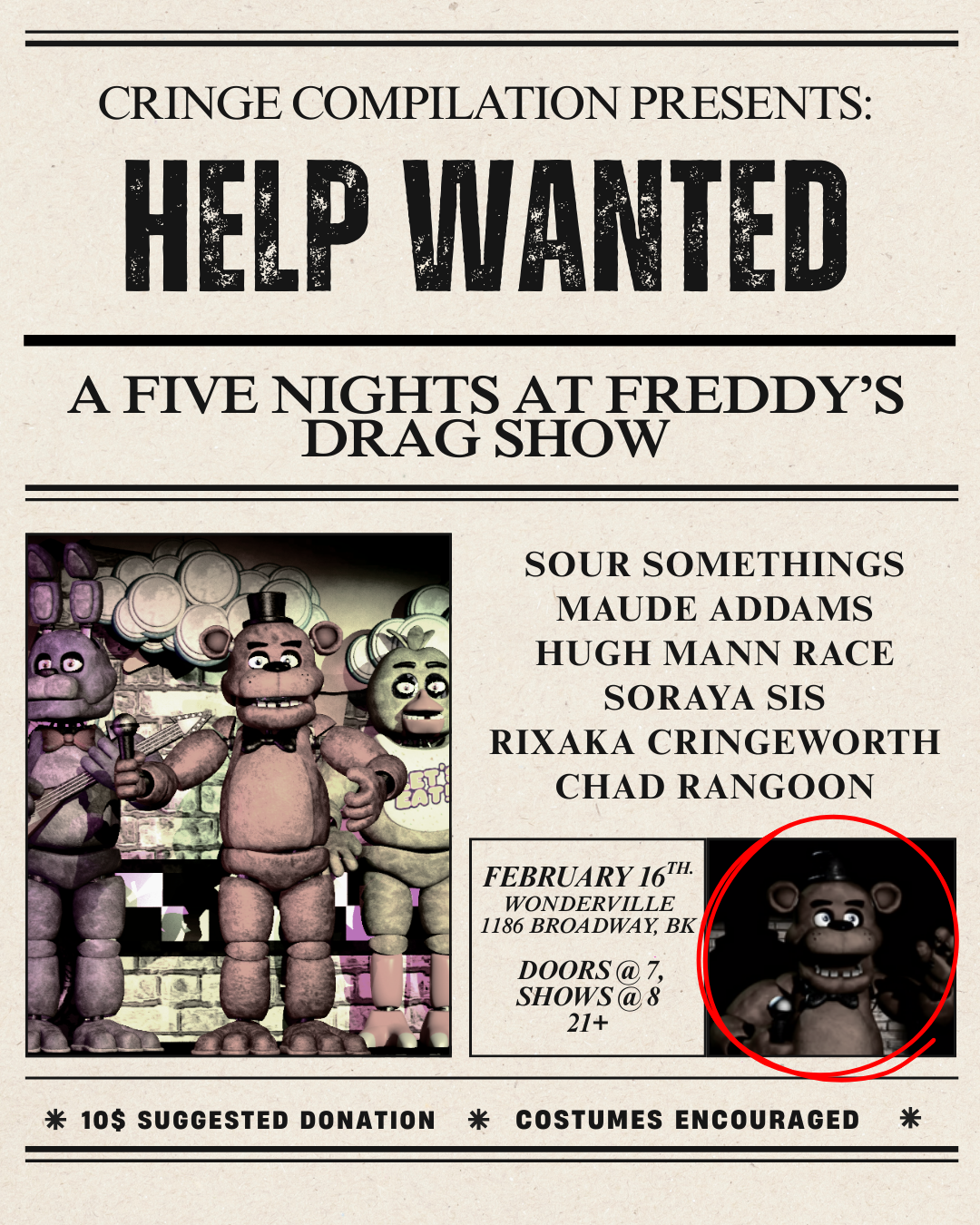 Help Wanted: a fnaf show