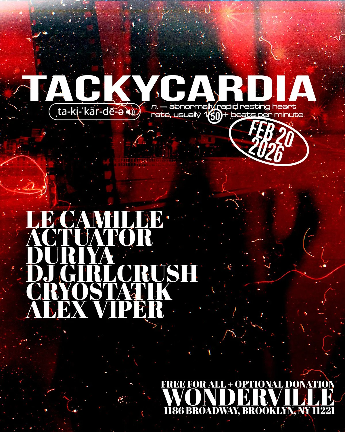 Tackycardia 3 Year Anniversary