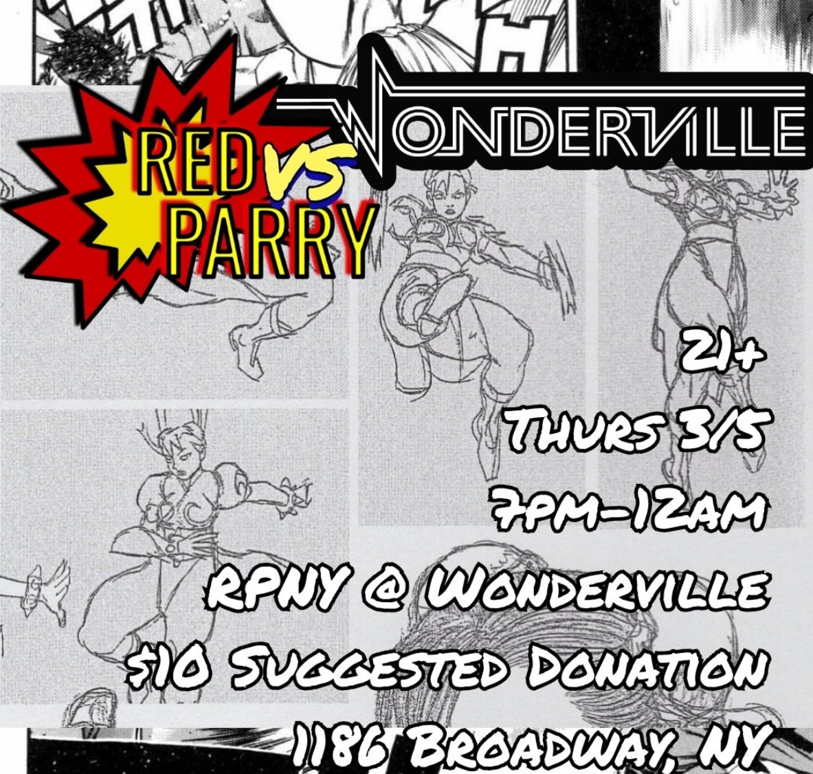 Red Parry NYC vs. Wonderville