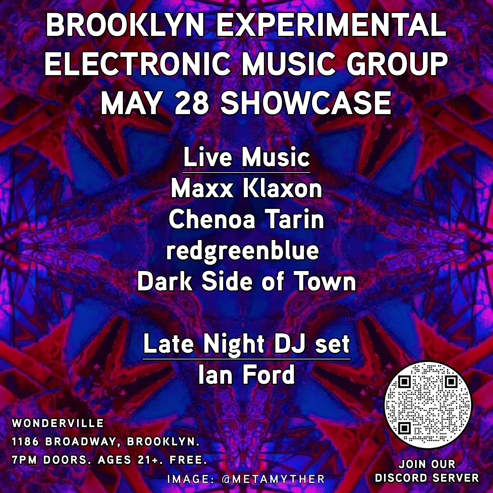 Brooklyn Experimental Electronic Music May Artist Showcase