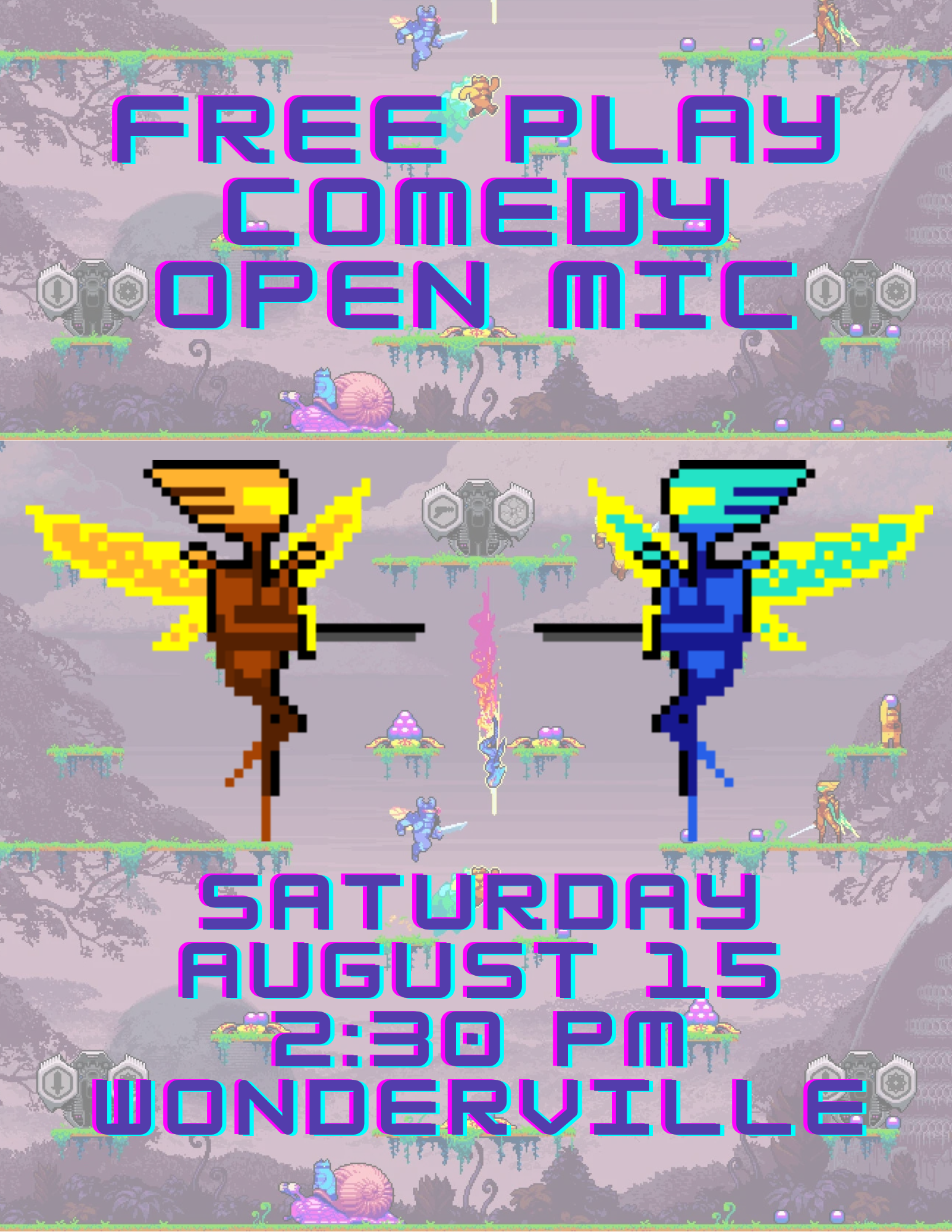 Free Play Comedy Open Mic