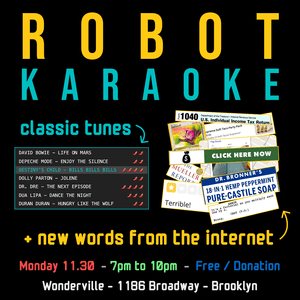 Robot Karaoke at Wonderville