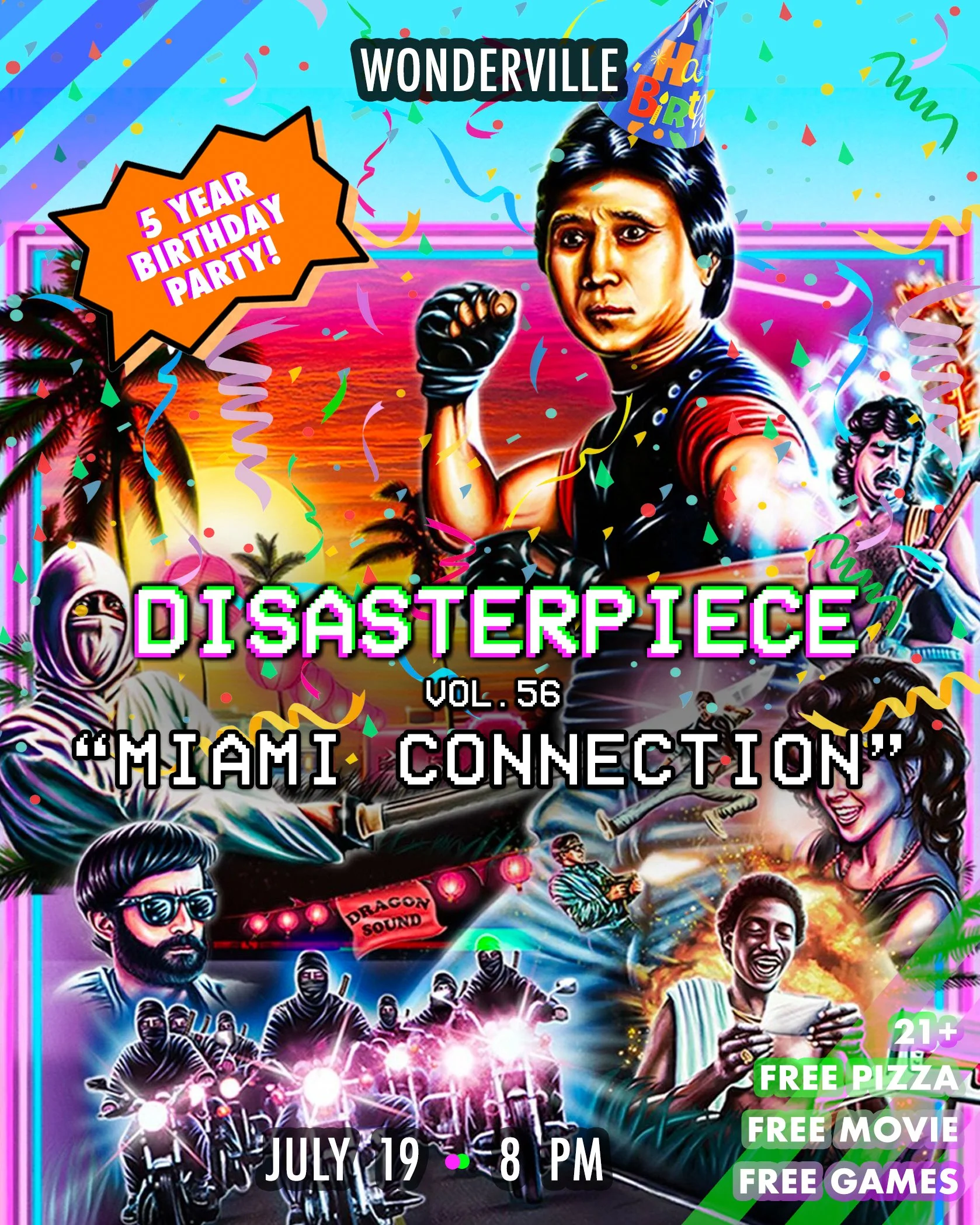 Disasterpiece Movie Night: Miami Connection