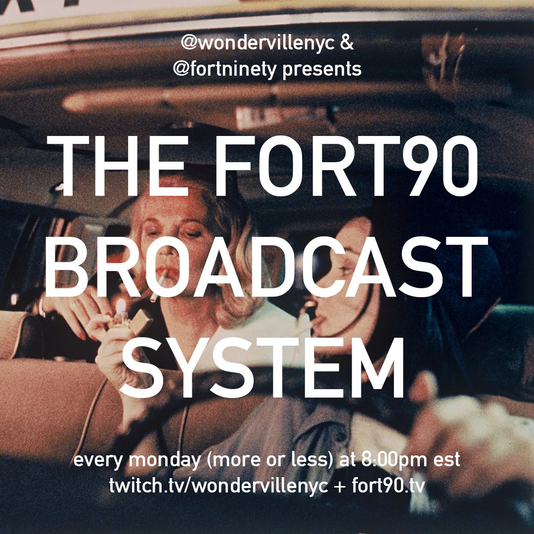 THE FORT90 BROADCAST SYSTEM presents THE FORT90 FILM CLUB: "ON THE ROAD AGAIN"