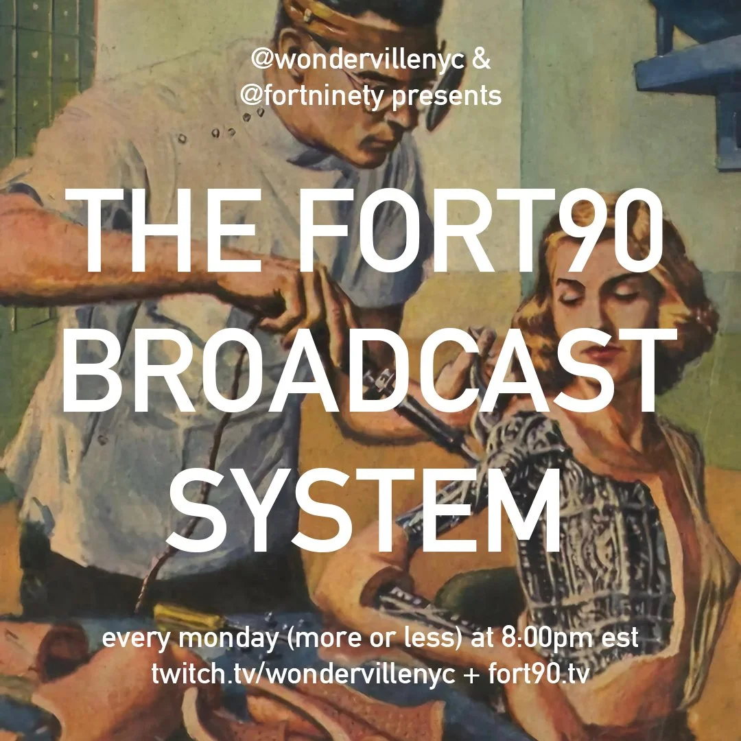 the FORT90 BROADCAST SYSTEM presents: FORT90 TV