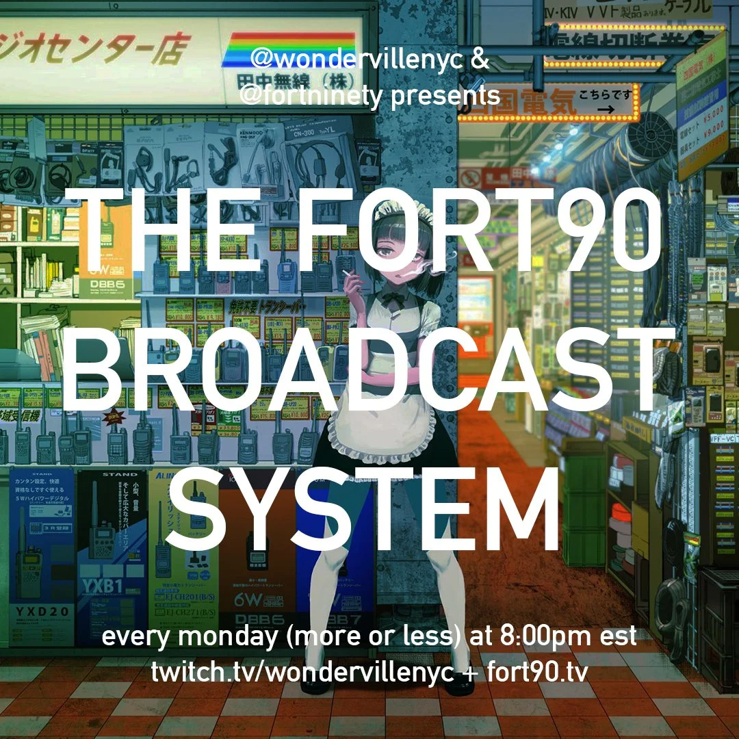 the FORT90 BROADCAST SYSTEM presents: FORT90 TV