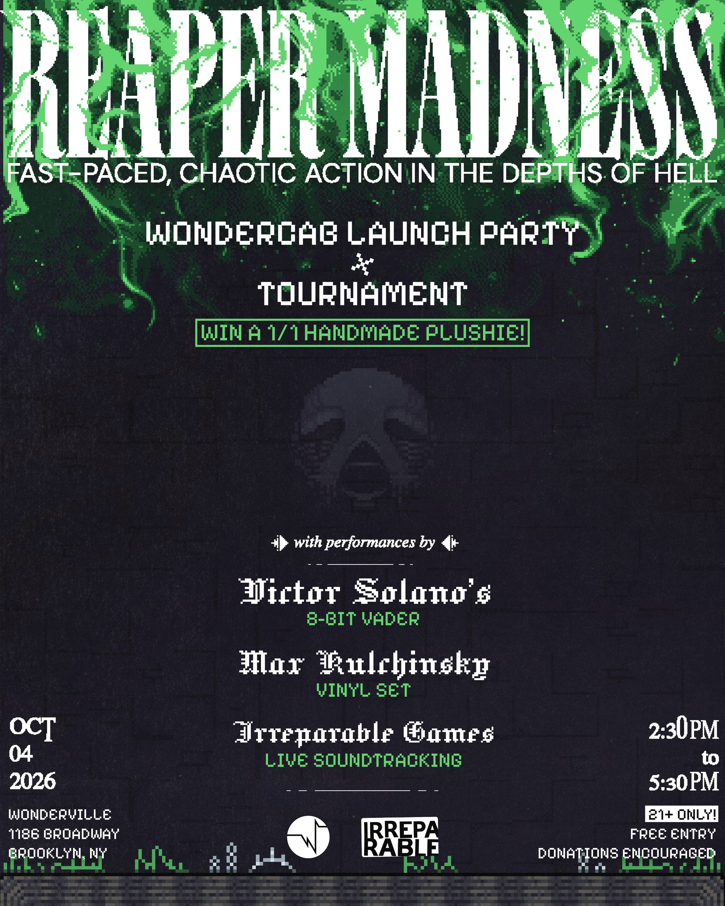 REAPER MADNESS Wondercab Launch Party