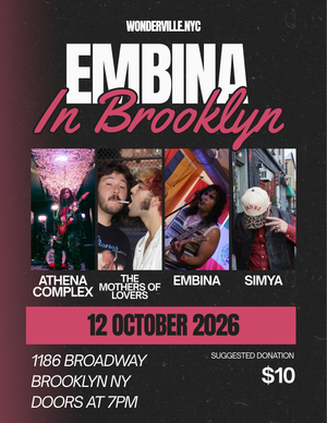 Embina in Brooklyn at Wonderville