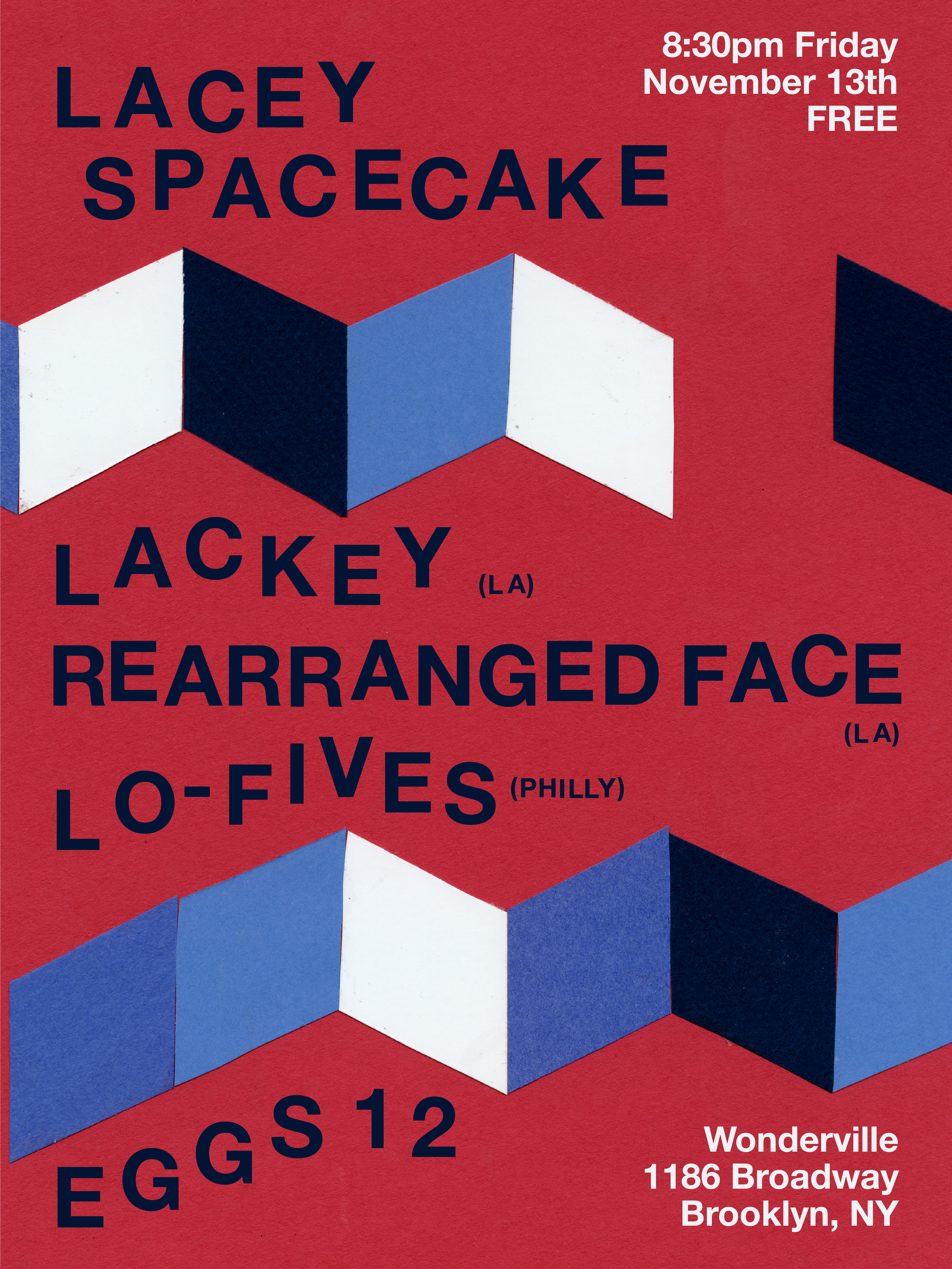 LACKEY / Rearranged Face / Lo-Fives