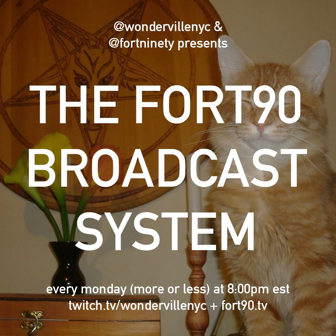 the FORT90 BROADCAST SYSTEM presents: FORT90 TV