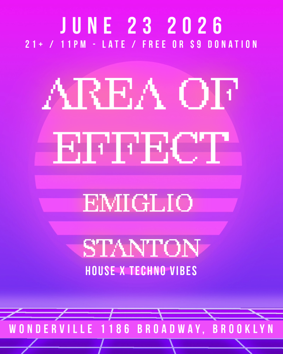 Area of Effect - with Emiglio Flyer