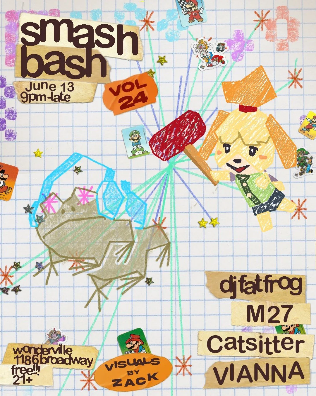 Smash Bash Vol. 24 Flyer