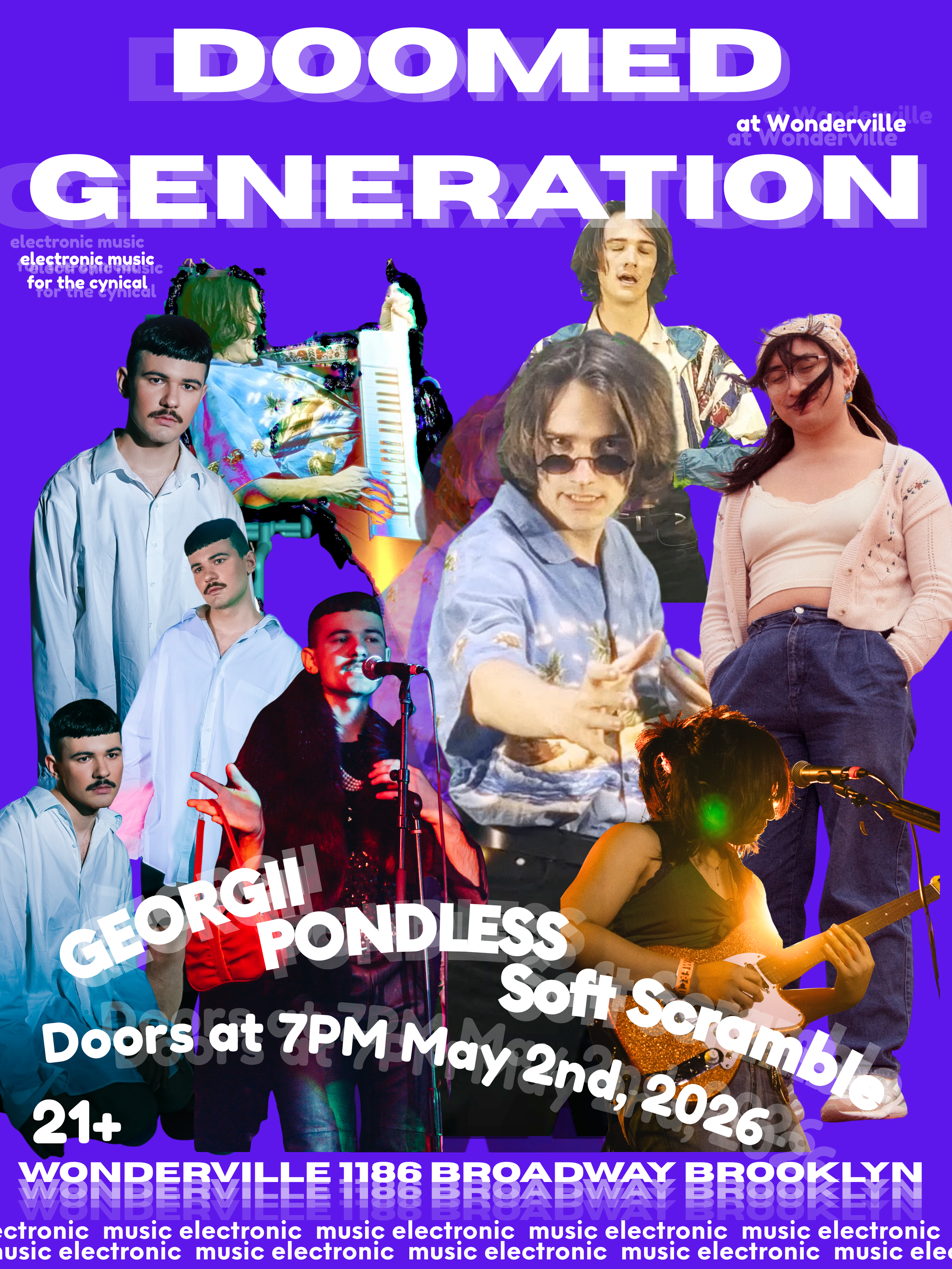 DOOMED GENERATION Flyer