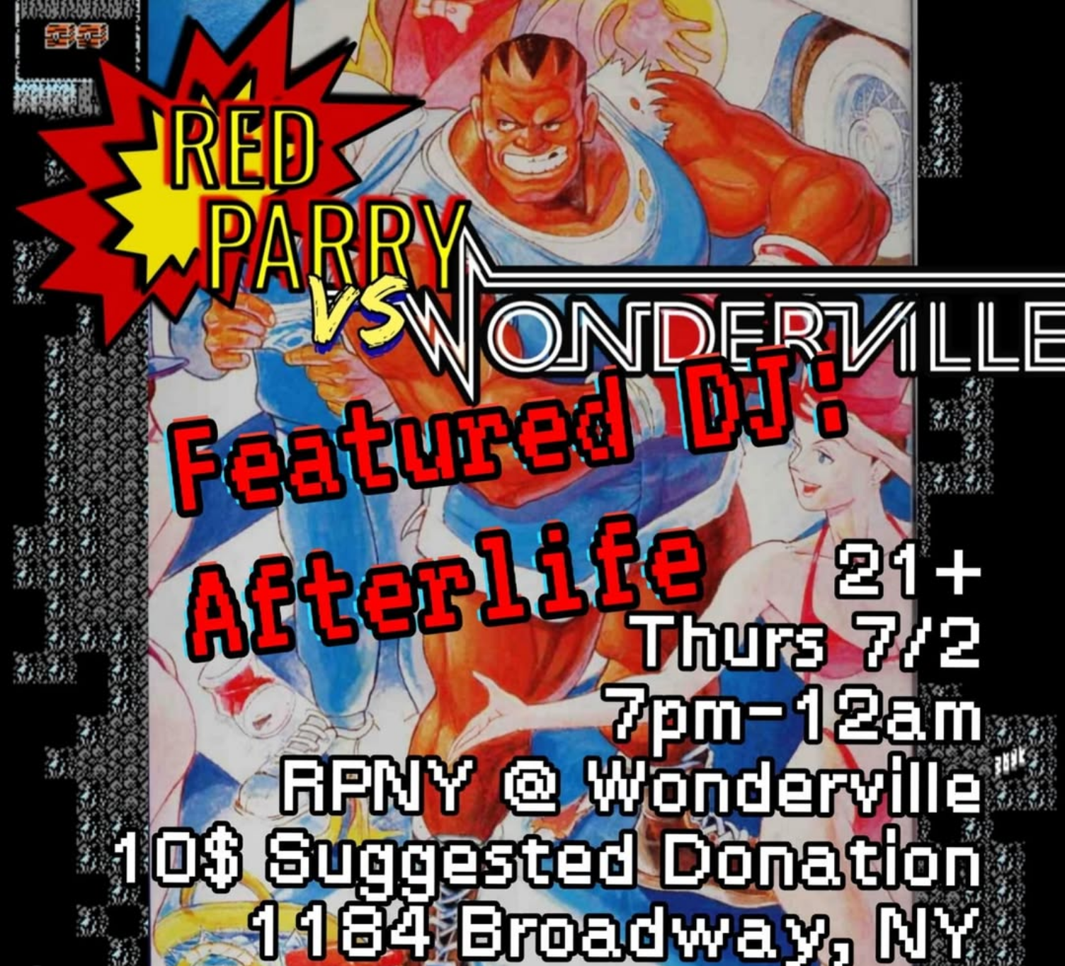 Red Parry NYC vs. Wonderville Flyer