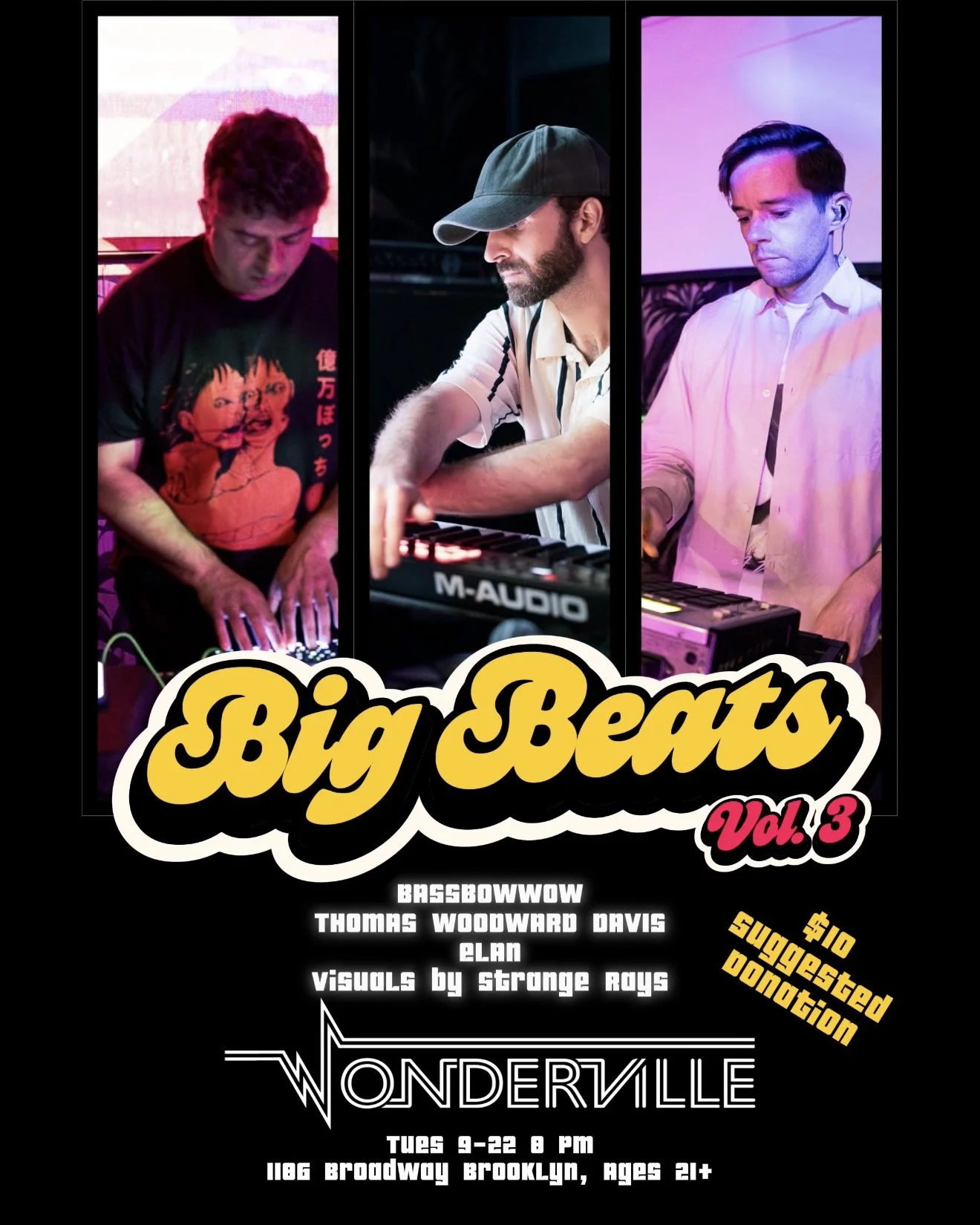 Big Beats Vol. 3 Flyer