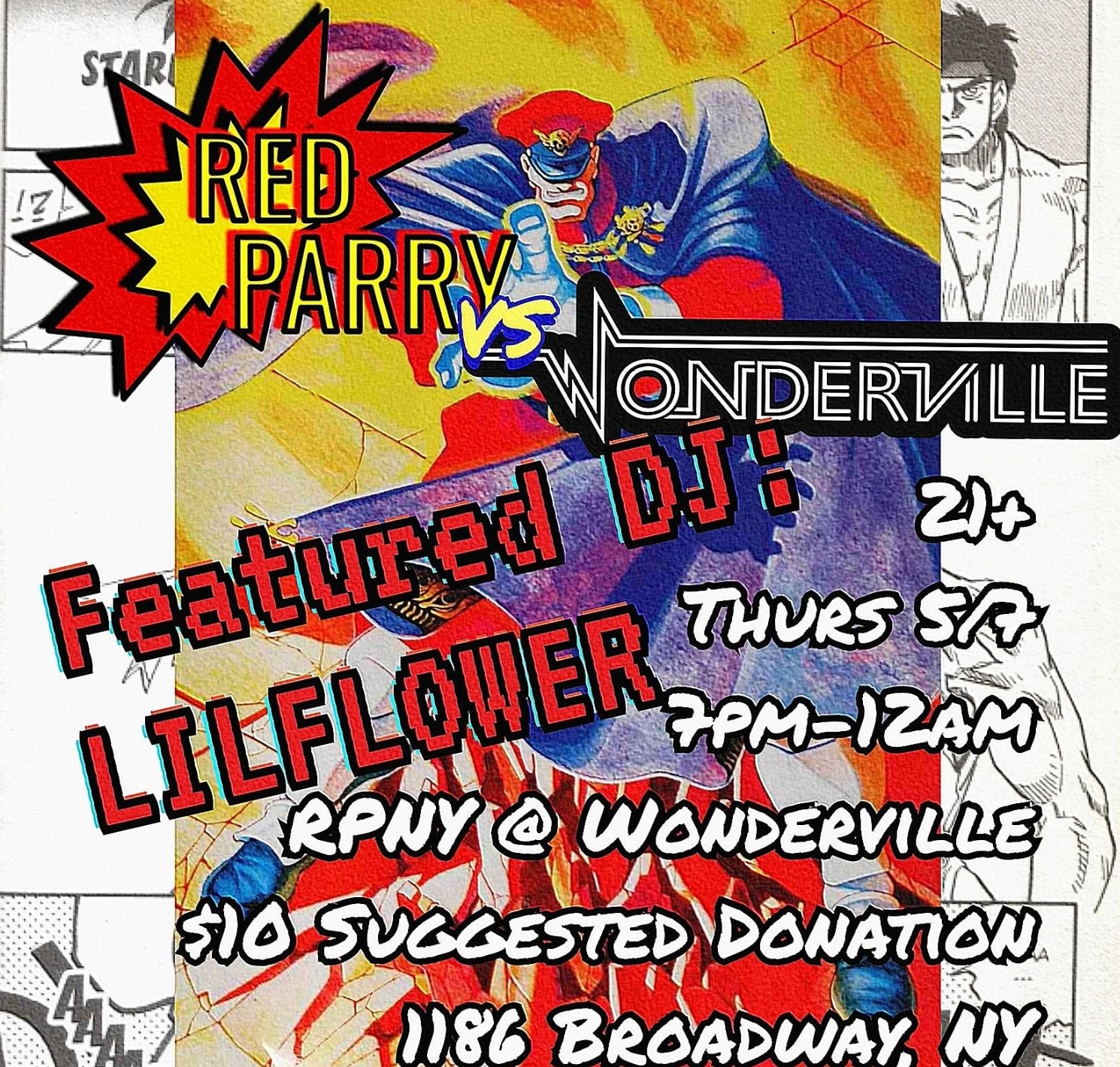 Red Parry NYC vs. Wonderville Flyer