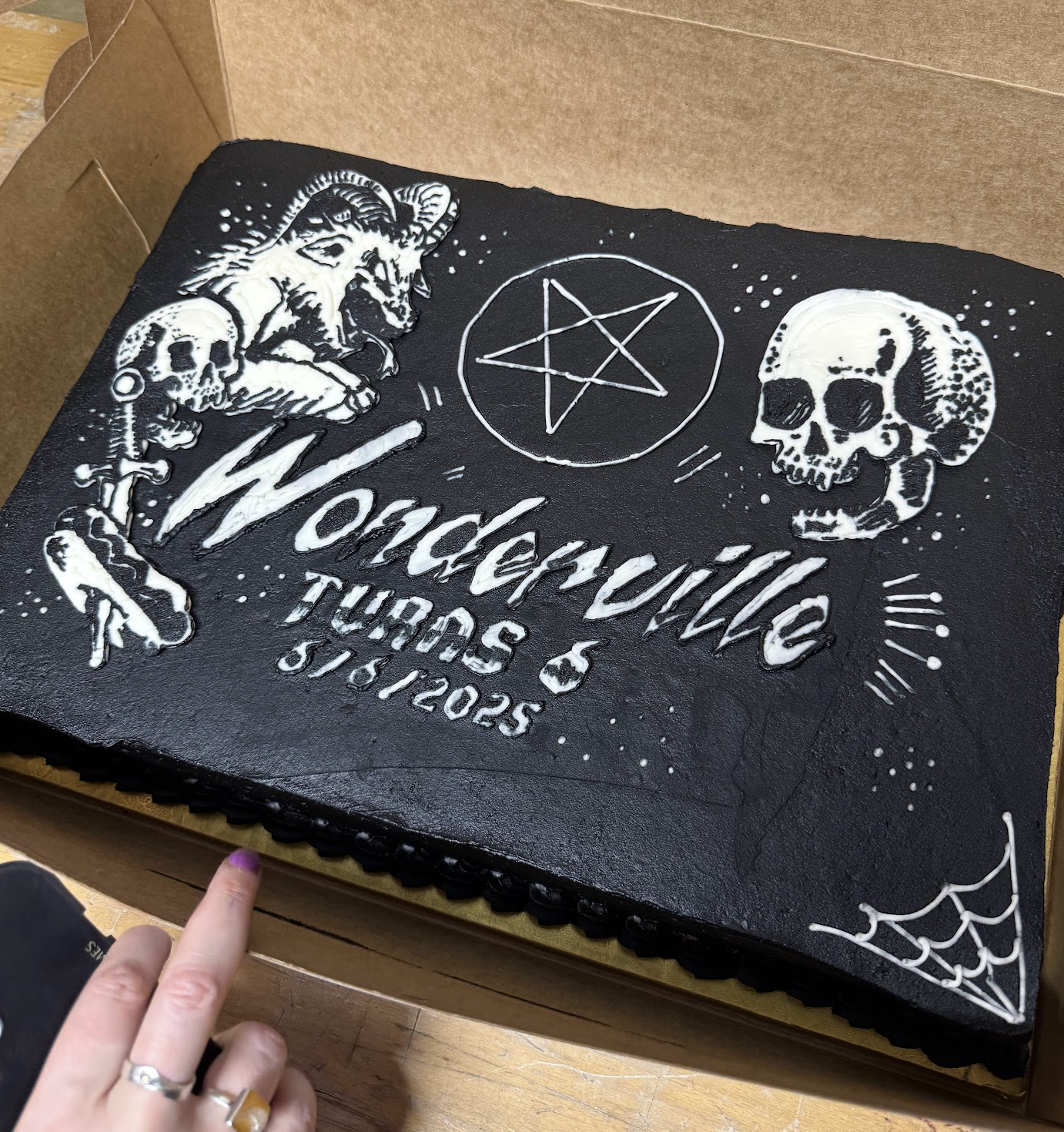666th Birthday Cake