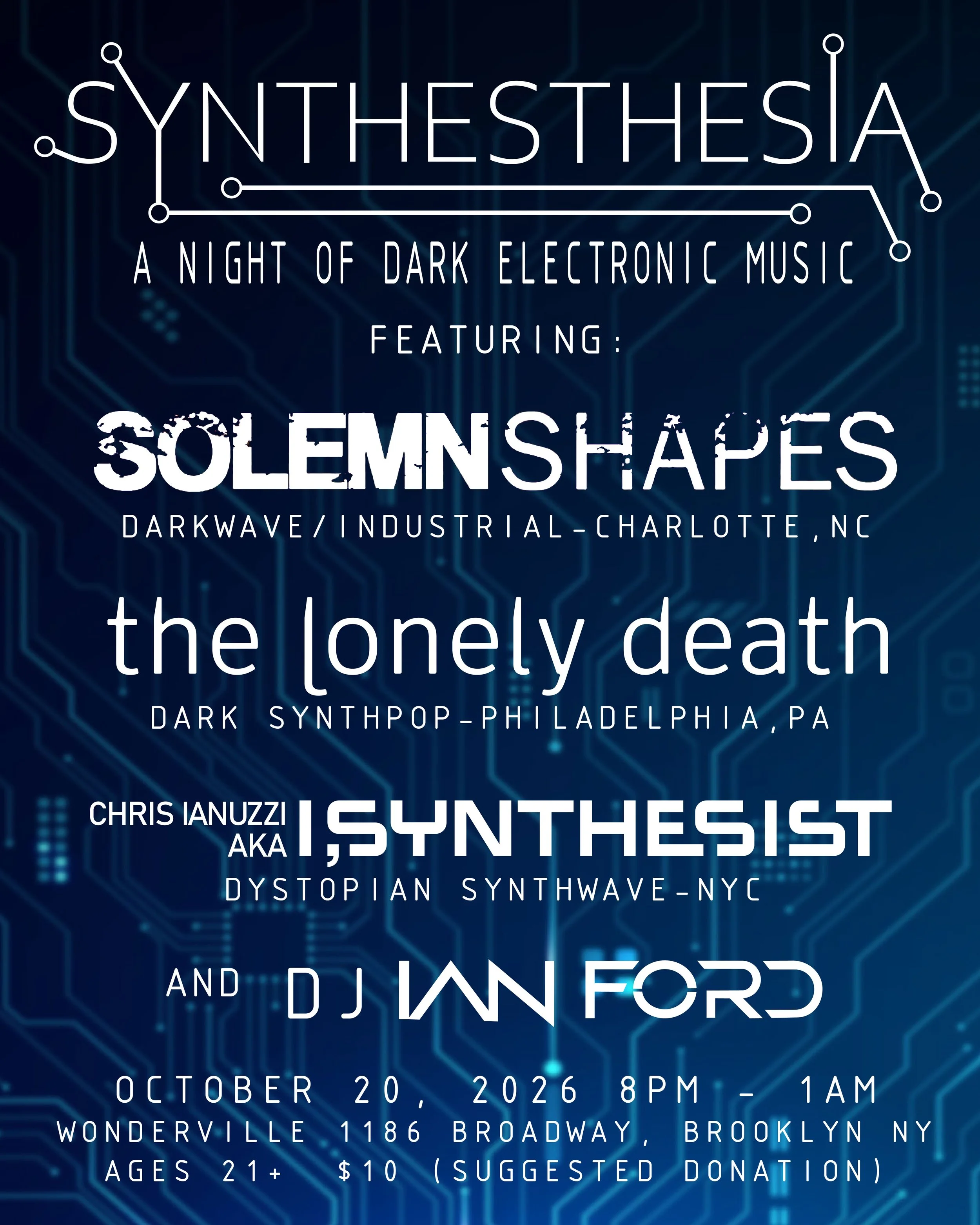 Synthesthesia Flyer